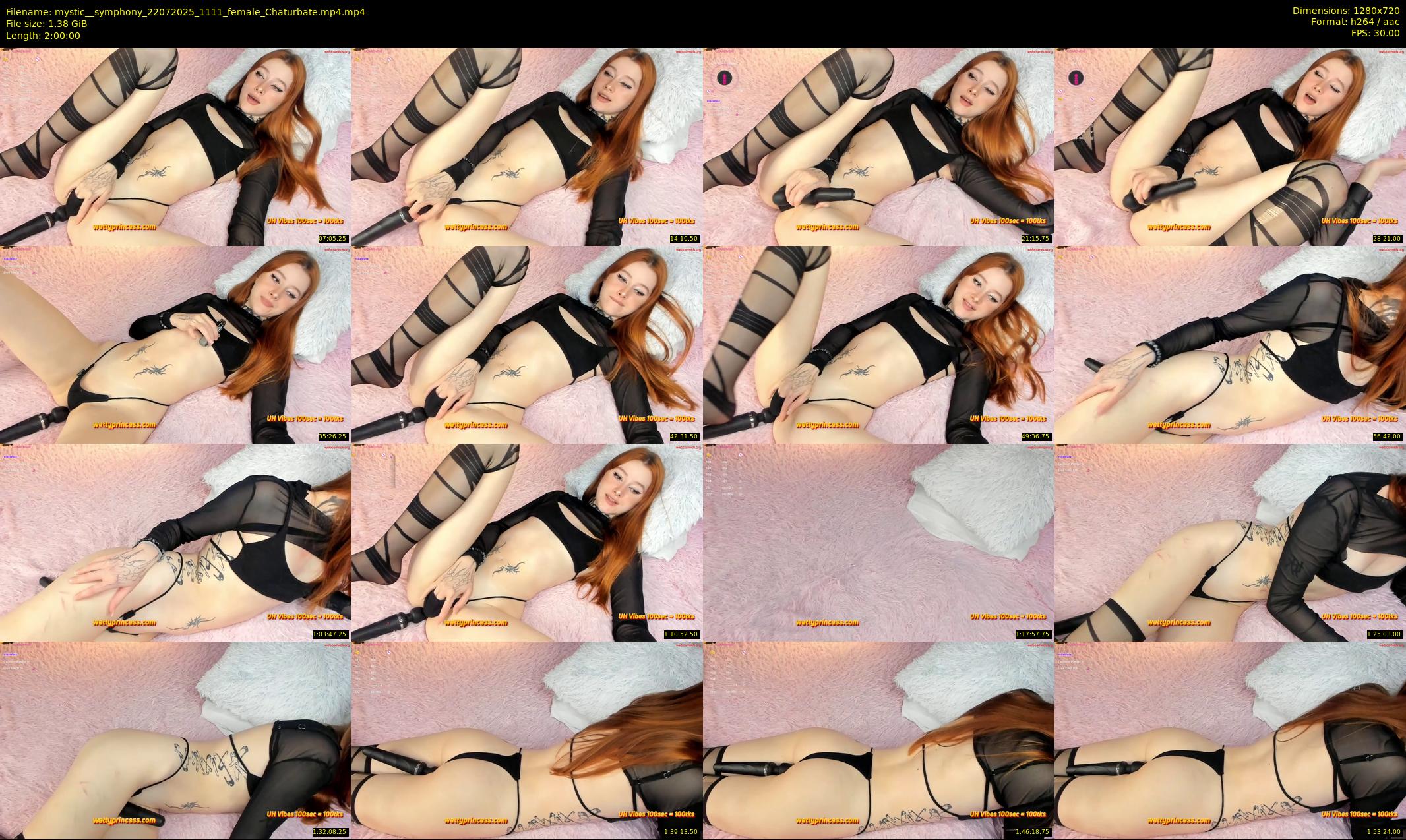 mystic__symphony — 120 minute Chaturbate female cam show recording, 720p, Jul 22, 2025