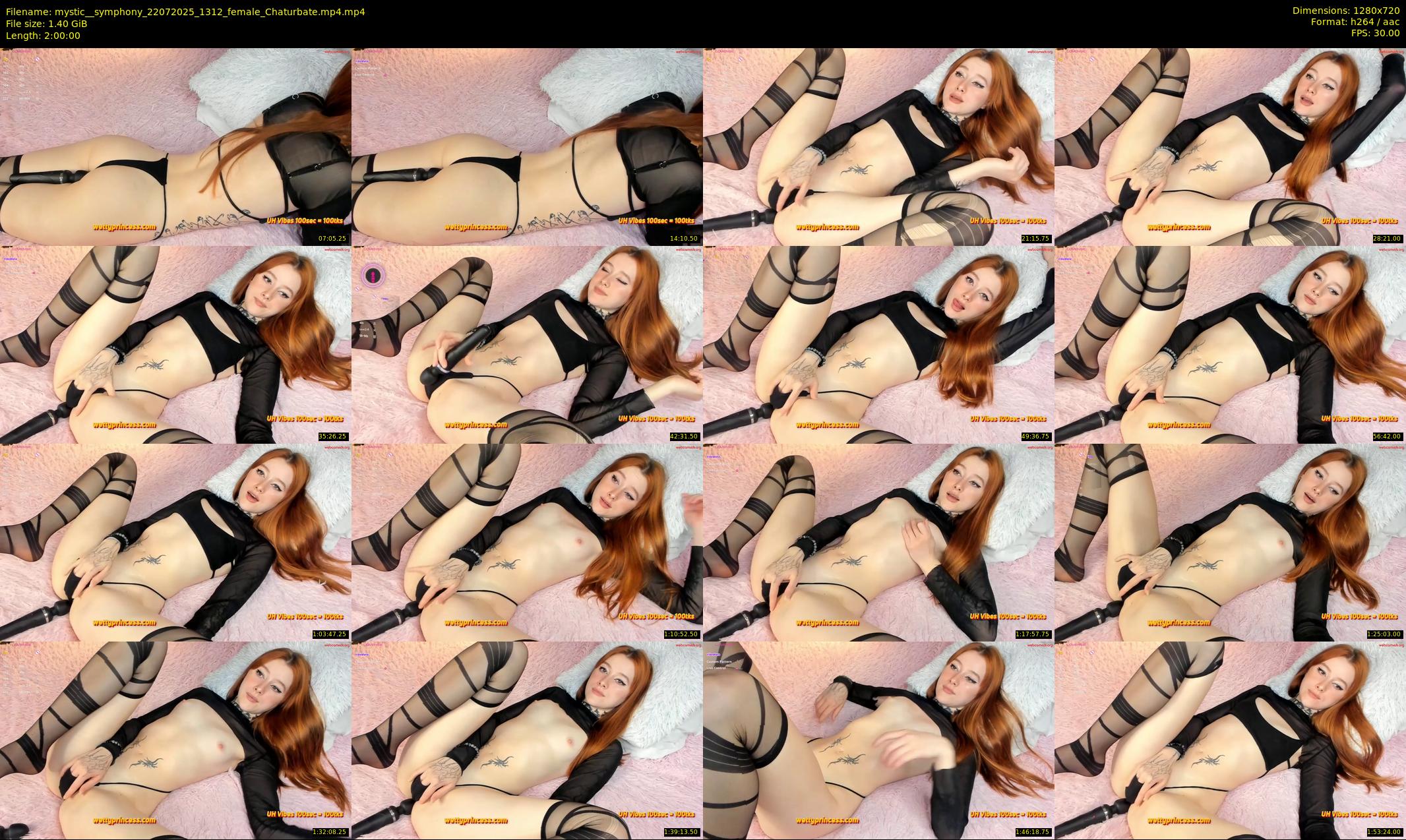 mystic__symphony — 120 minute Chaturbate female cam show recording, 720p, Jul 22, 2025