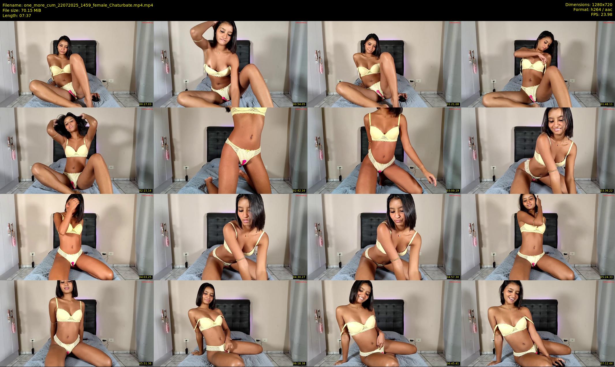 one_more_cum — 8 minute Chaturbate couple cam show recording, 720p, Jul 22, 2025