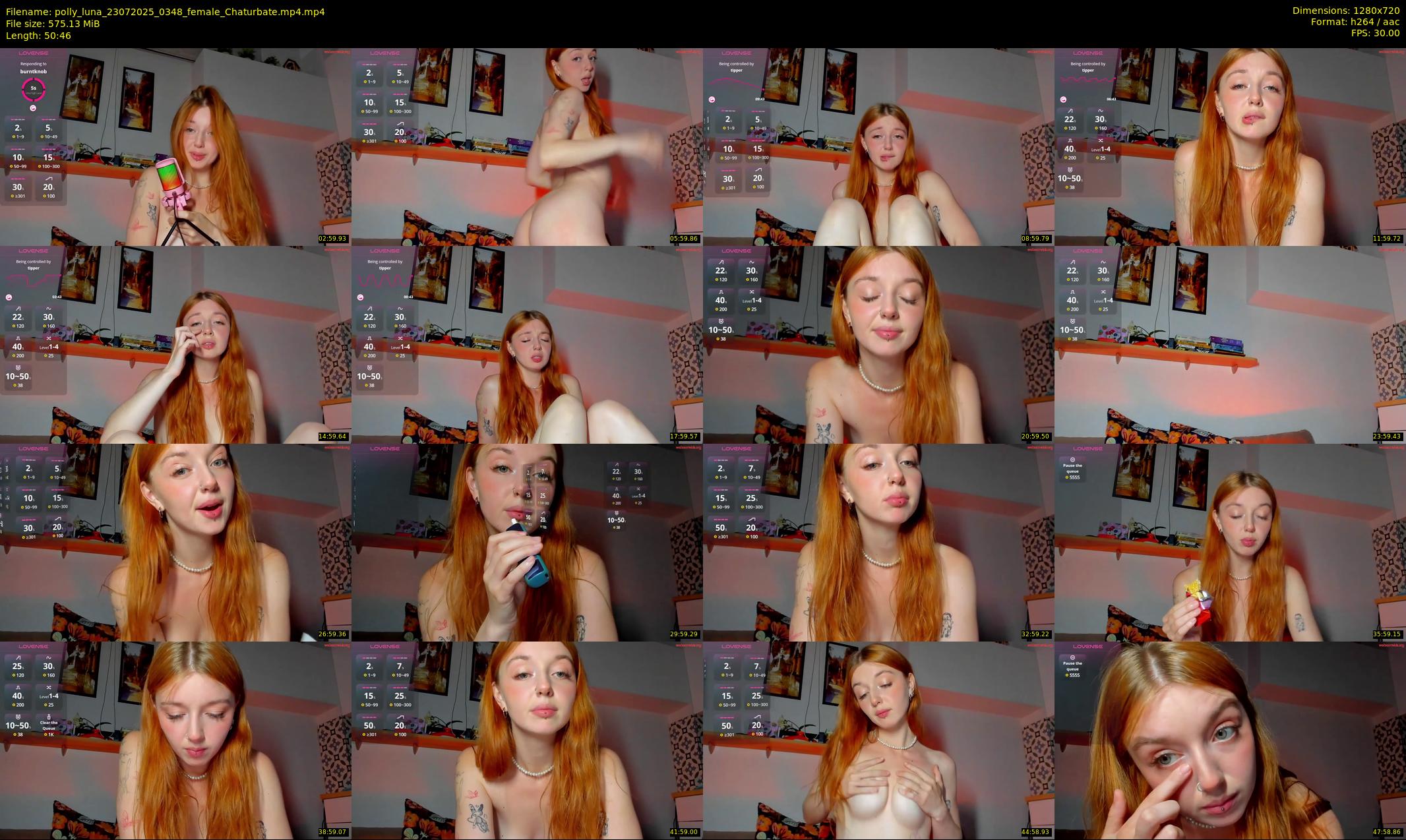 polly_luna — 51 minute Chaturbate female cam show recording, 720p, Jul 23, 2025