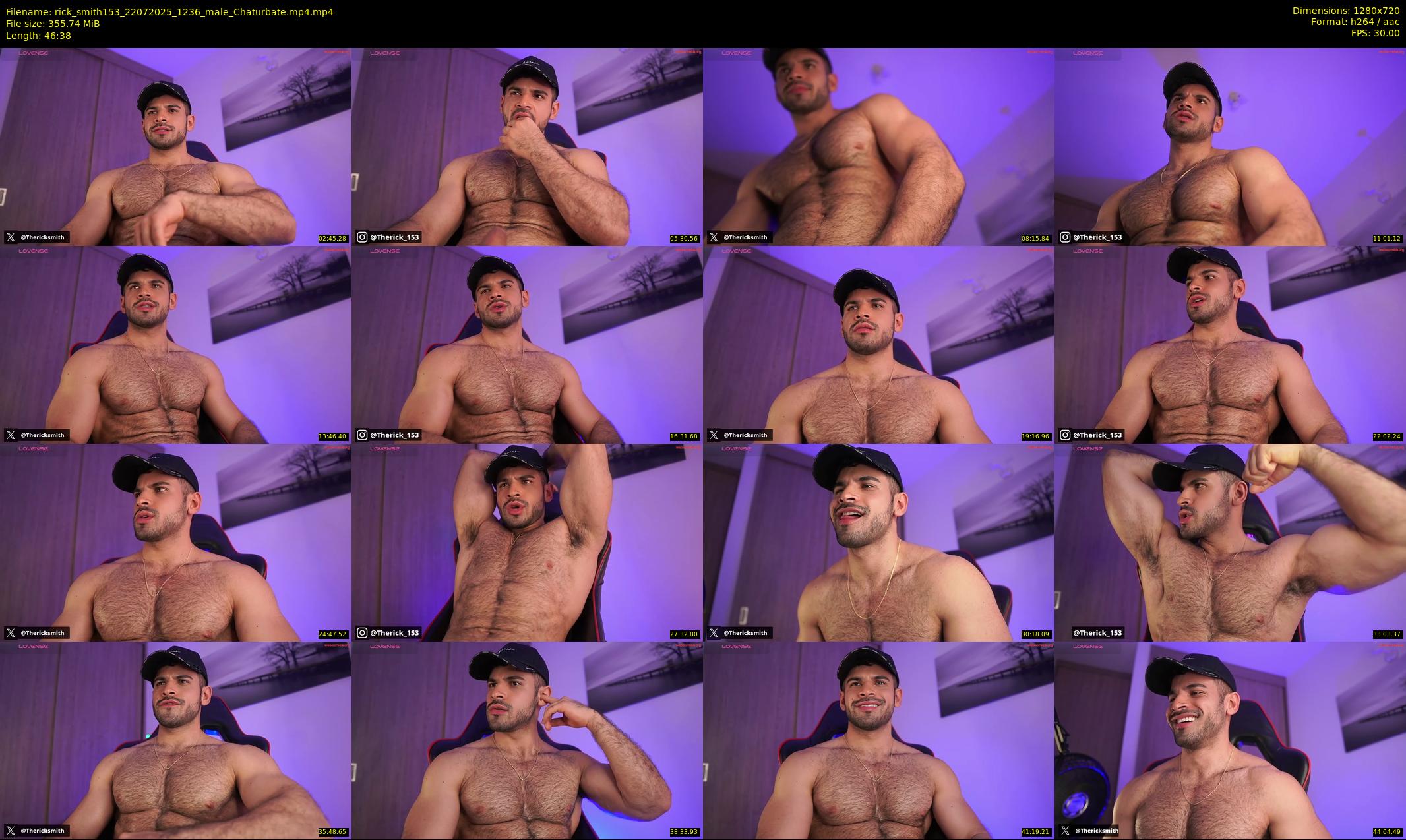 rick_smith153 — 47 minute Chaturbate male cam show recording, 720p, Jul 22, 2025