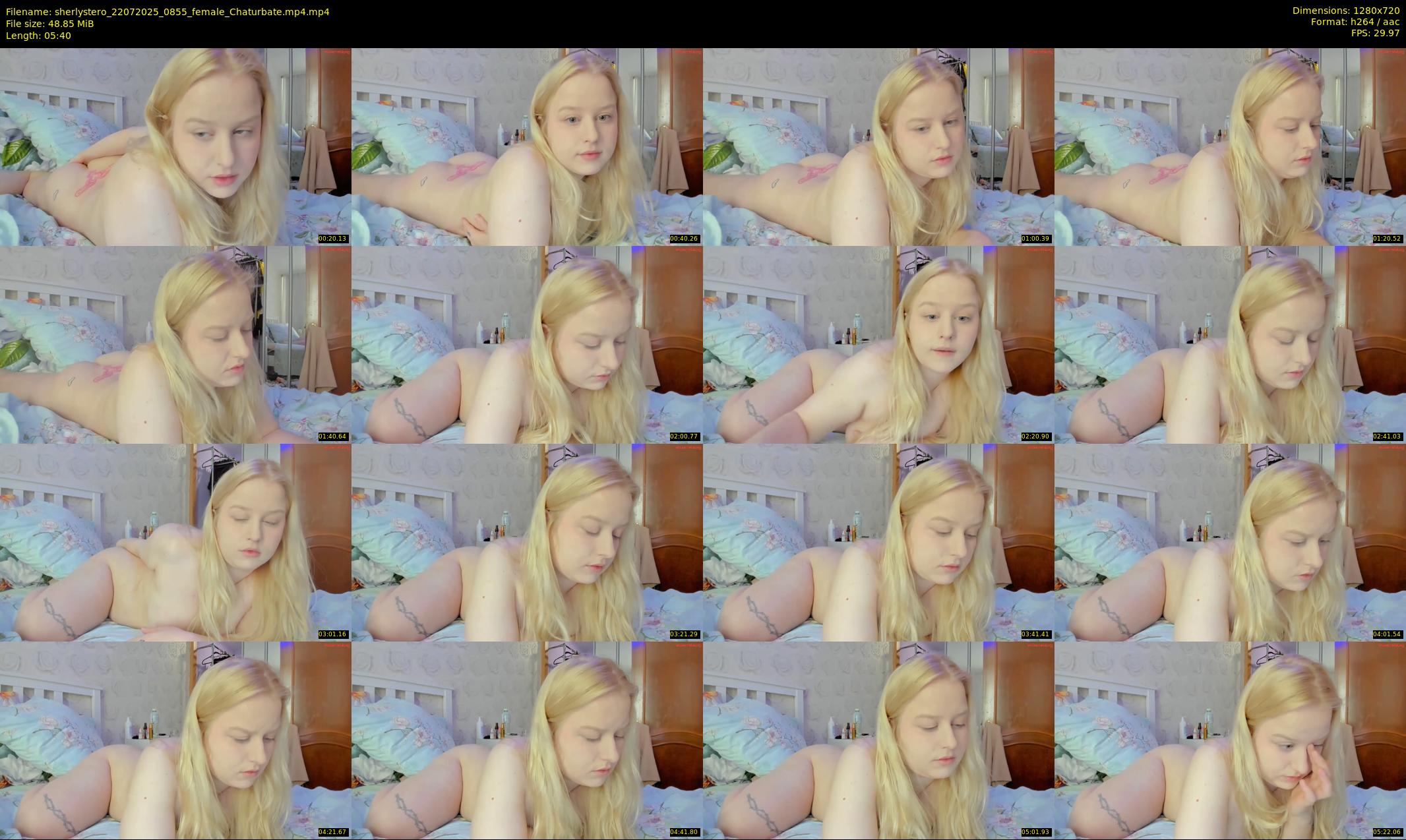 sherlystero — 6 minute Chaturbate couple cam show recording, 720p, Jul 22, 2025