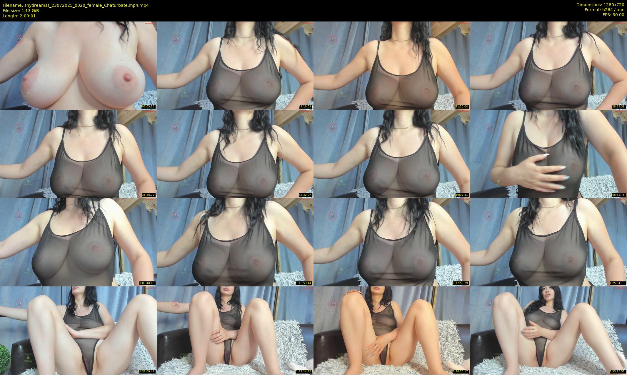 shydreamss — 121 minute Chaturbate female cam show recording, 720p, Jul 23, 2025