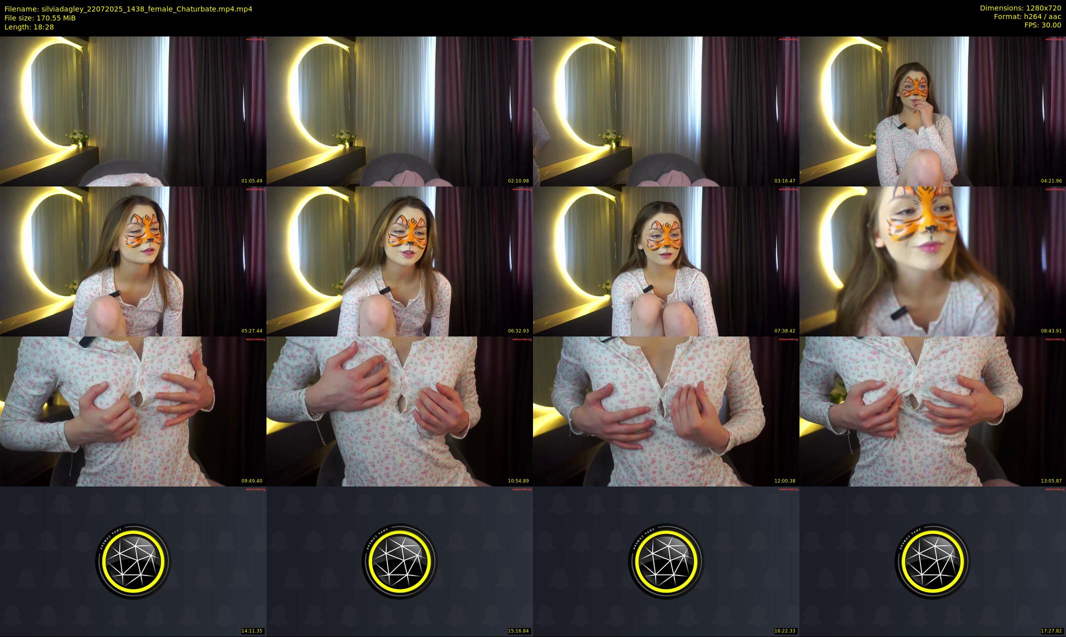 silviadagley — 19 minute Chaturbate female cam show recording, 720p, Jul 22, 2025
