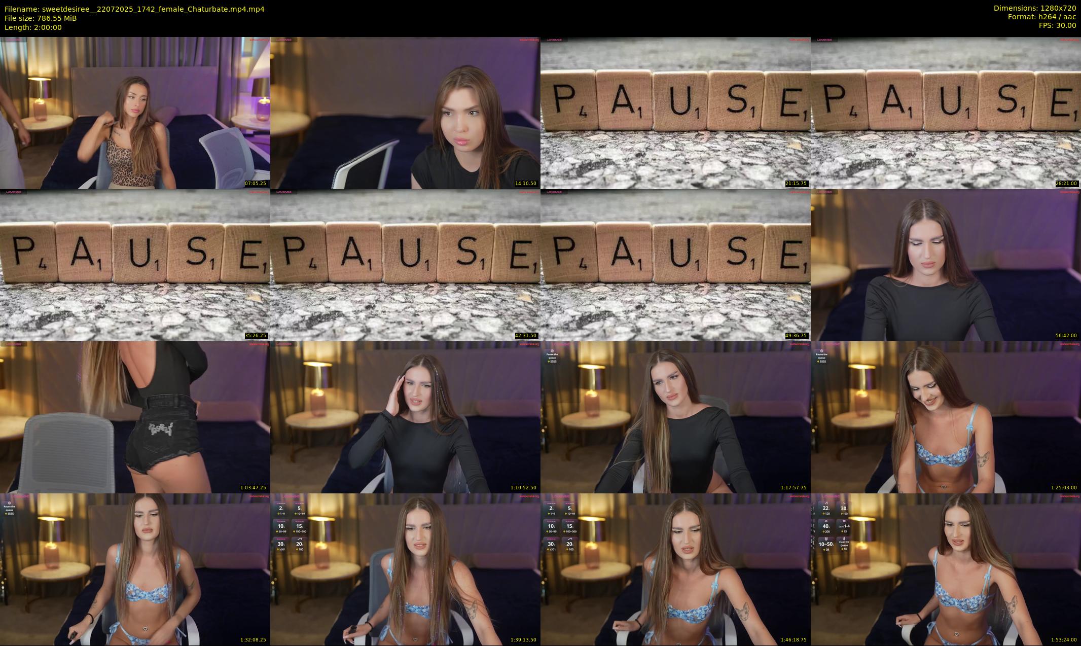 sweetdesiree_ — 120 minute Chaturbate couple cam show recording, 720p, Jul 22, 2025