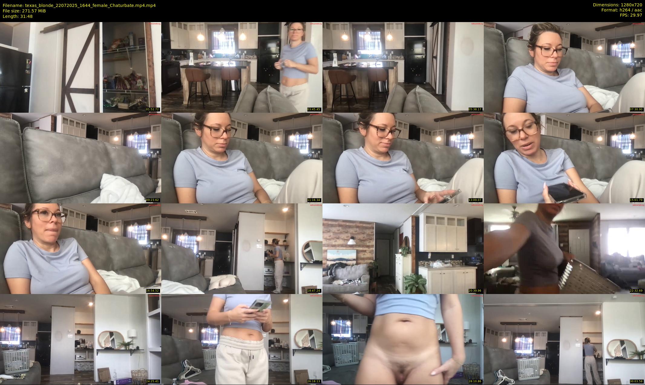 texas_blonde — 32 minute Chaturbate female cam show recording, 720p, Jul 22, 2025