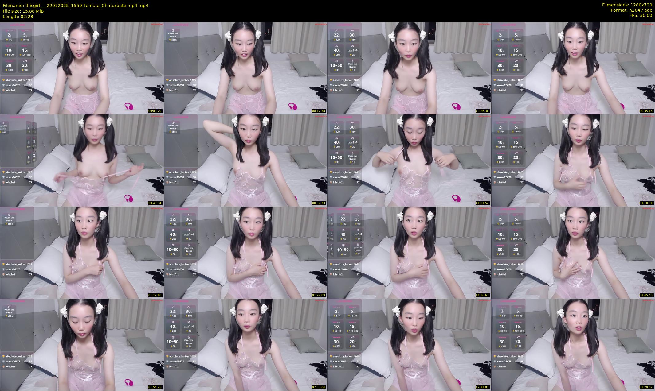 thisgirl__ — 3 minute Chaturbate female cam show recording, 720p, Jul 22, 2025