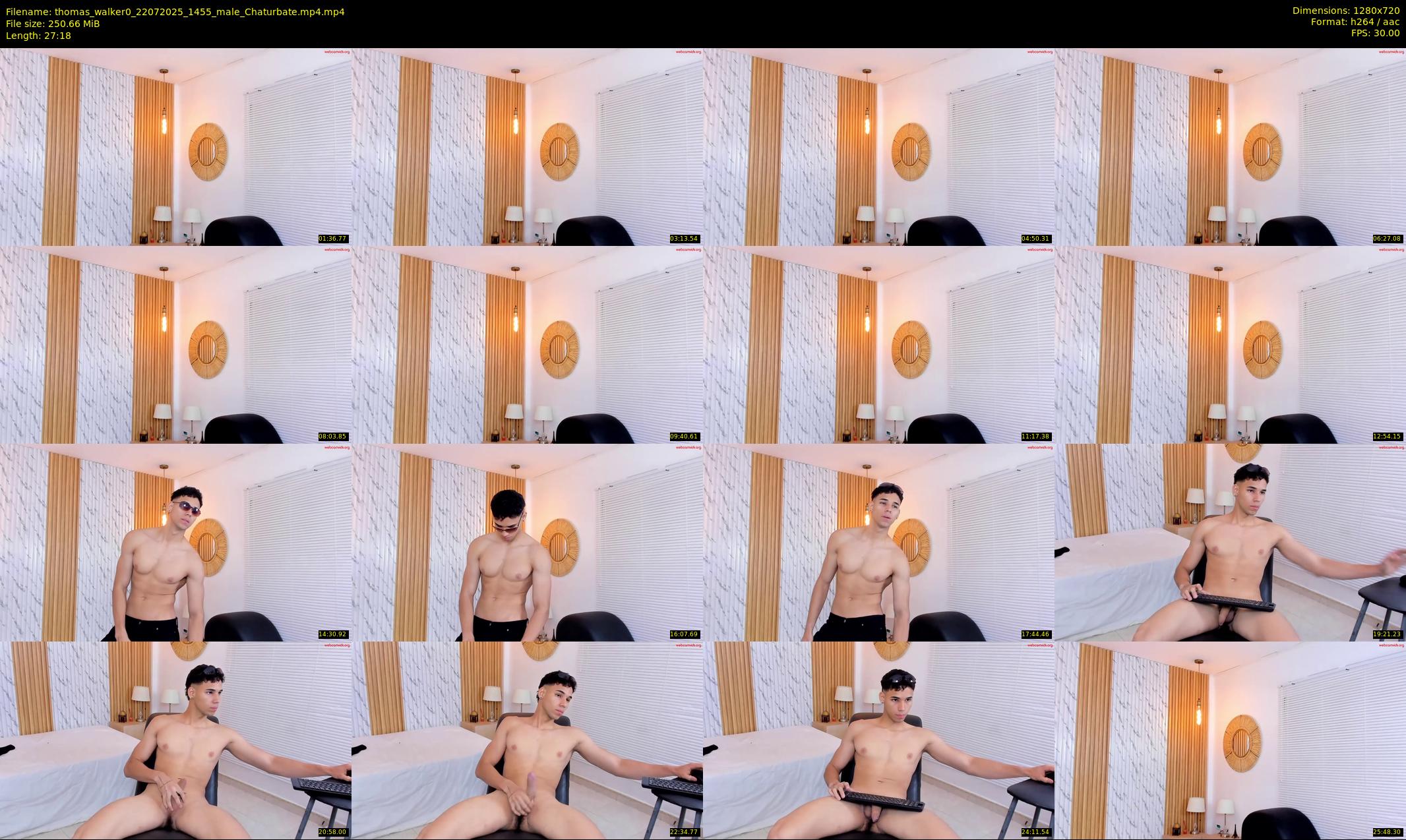 thomas_walker0 — 28 minute Chaturbate male cam show recording, 720p, Jul 22, 2025