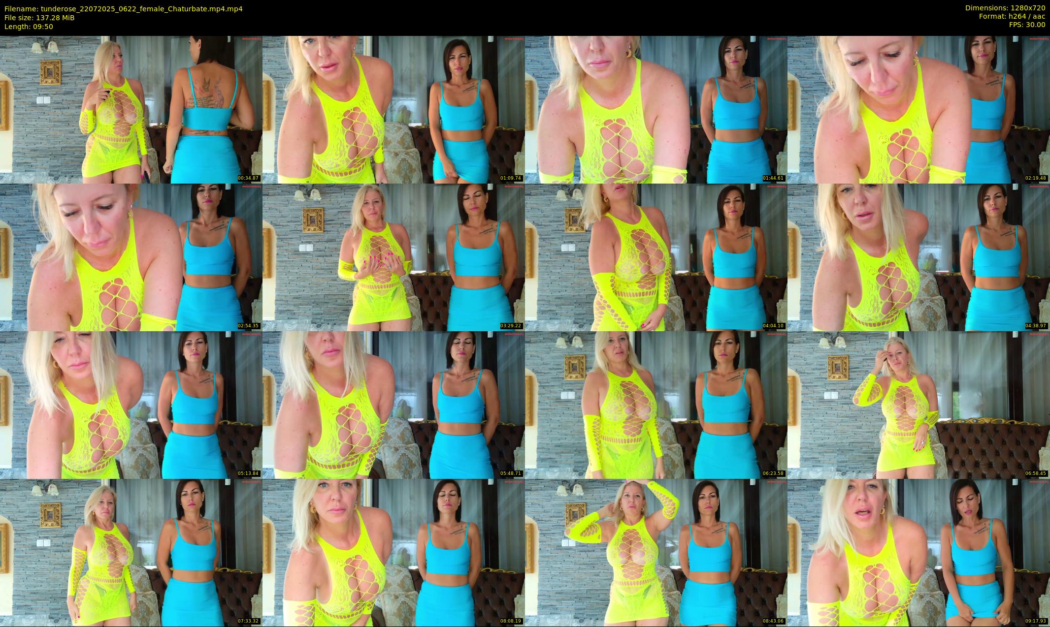 tunderose — 10 minute Chaturbate female cam show recording, 720p, Jul 22, 2025