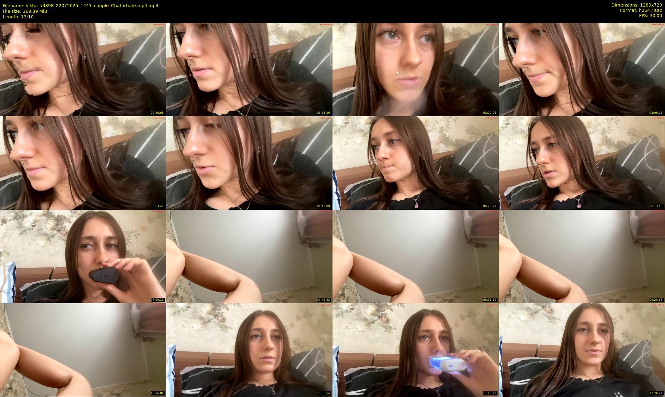 viktoria9898 — 14 minute Chaturbate couple cam show recording, 720p, Jul 22, 2025