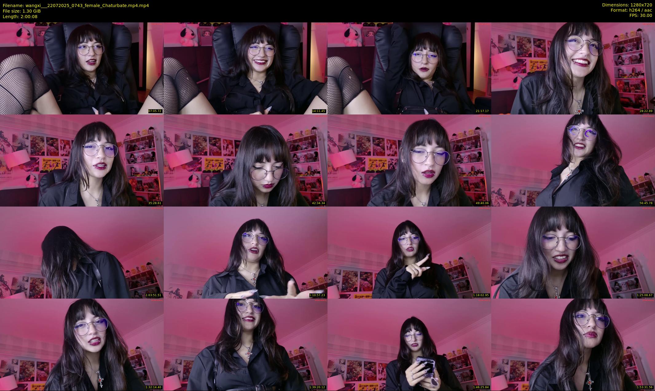 wangxi__ — 121 minute Chaturbate female cam show recording, 720p, Jul 22, 2025