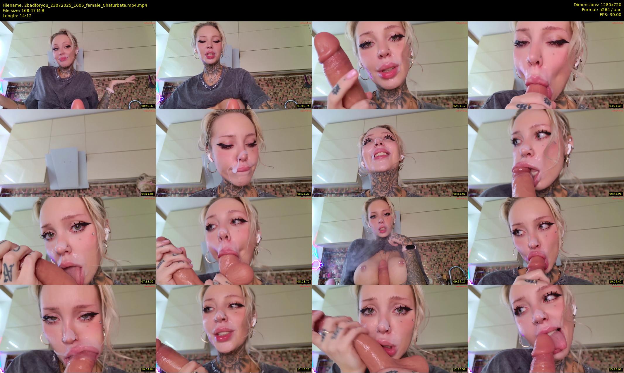 2badforyou — 15 minute Chaturbate couple cam show recording, 720p, Jul 23, 2025