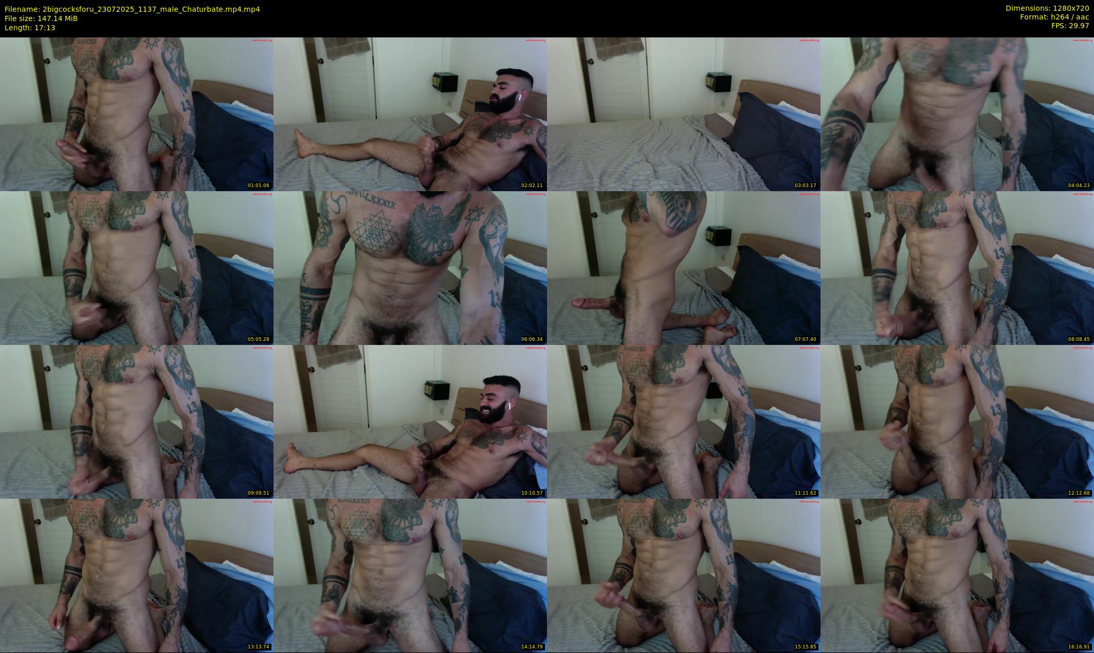 2bigcocksforu — 18 minute Chaturbate male cam show recording, 720p, Jul 23, 2025