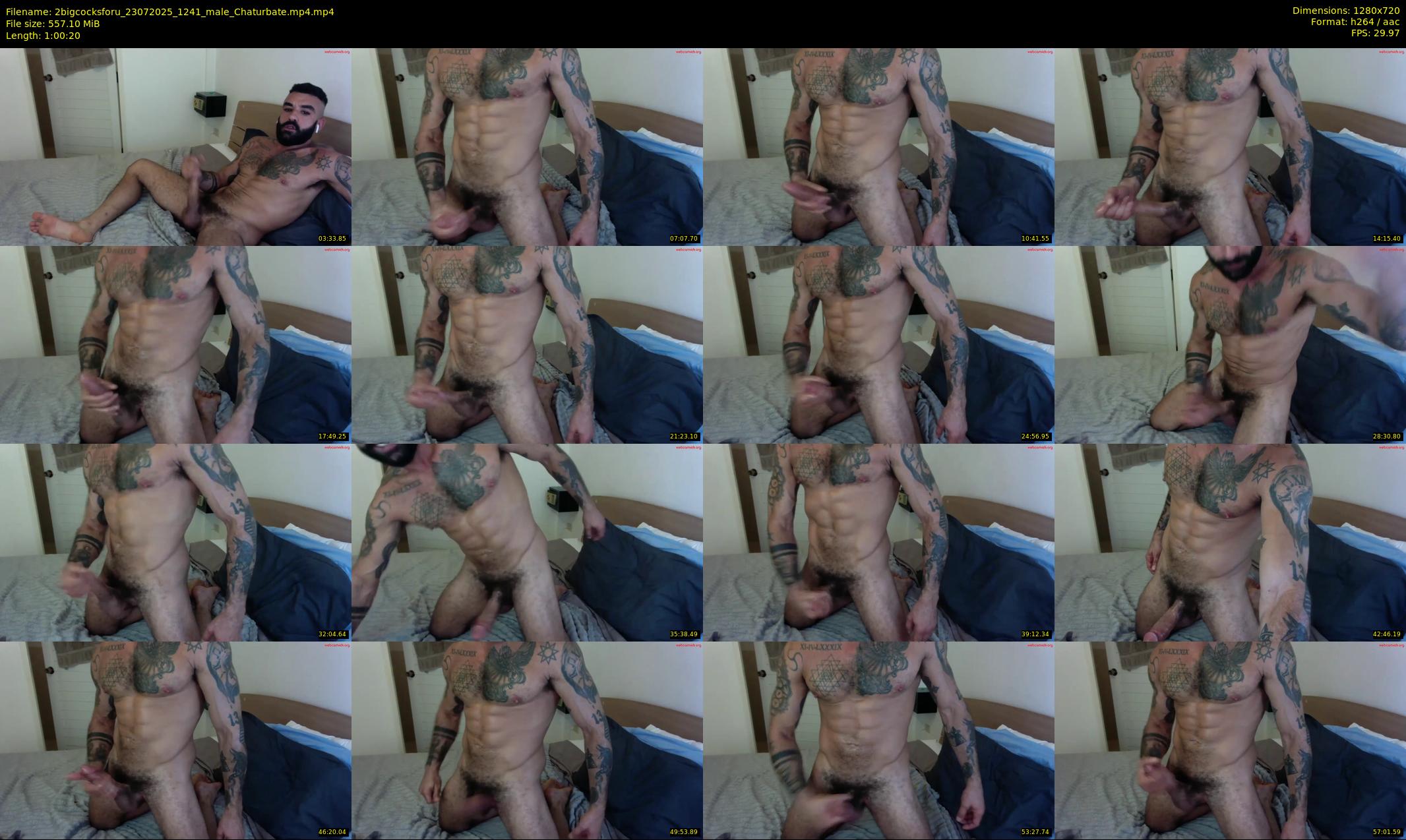 2bigcocksforu — 61 minute Chaturbate male cam show recording, 720p, Jul 23, 2025