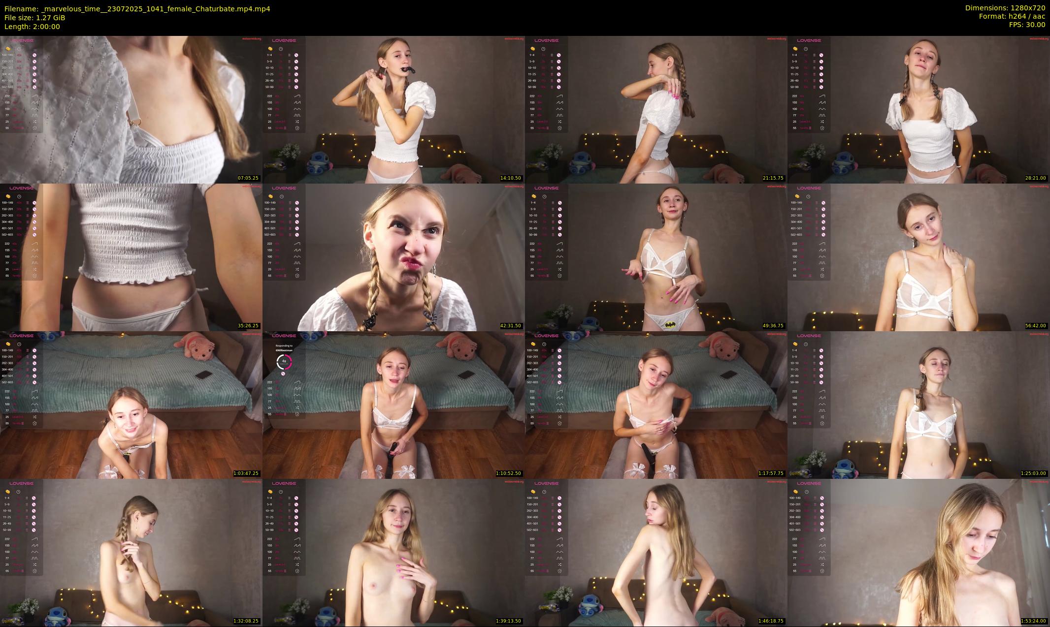 _marvelous_time_ — 120 minute Chaturbate female cam show recording, 720p, Jul 23, 2025