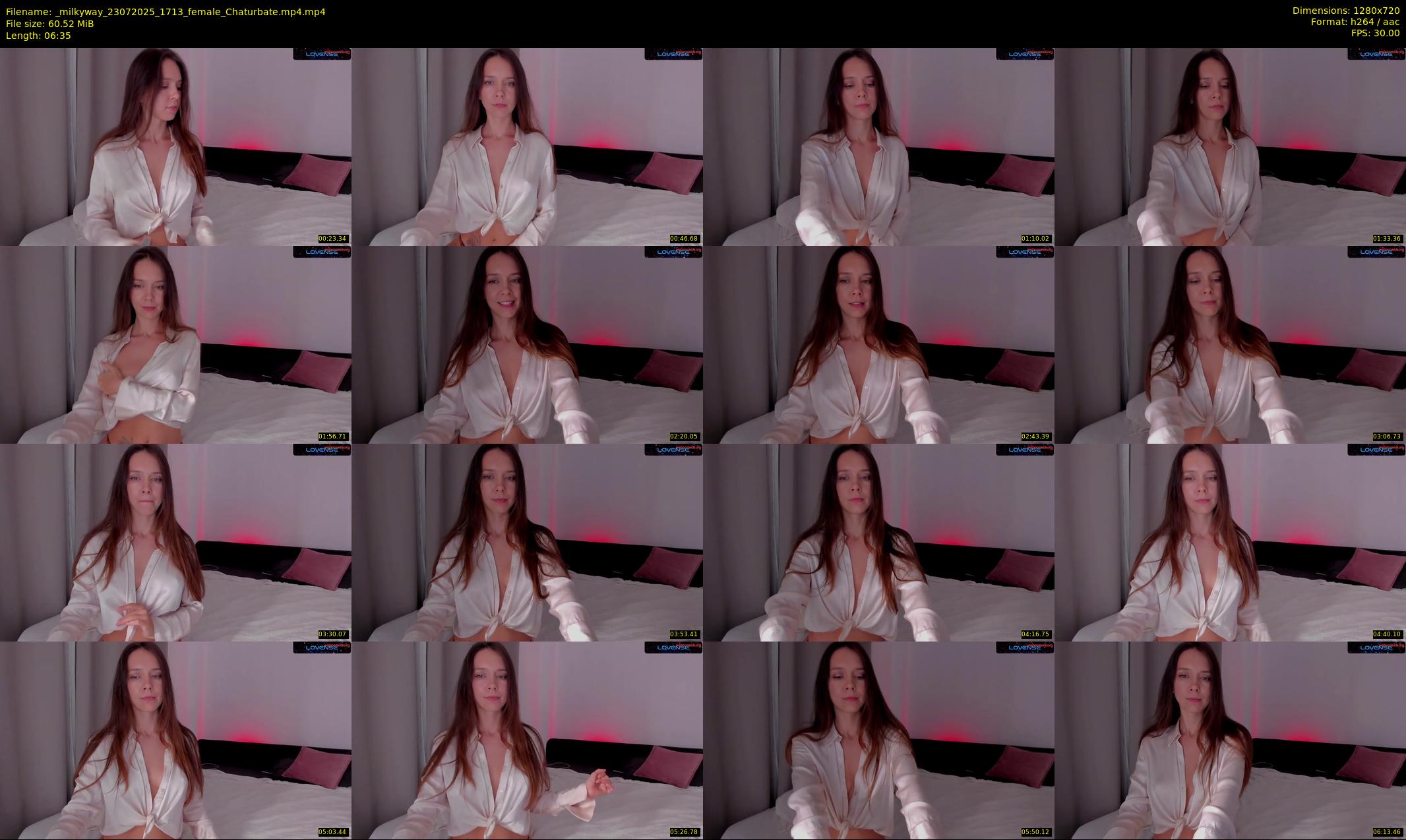 _milkyway — 7 minute Chaturbate female cam show recording, 720p, Jul 23, 2025