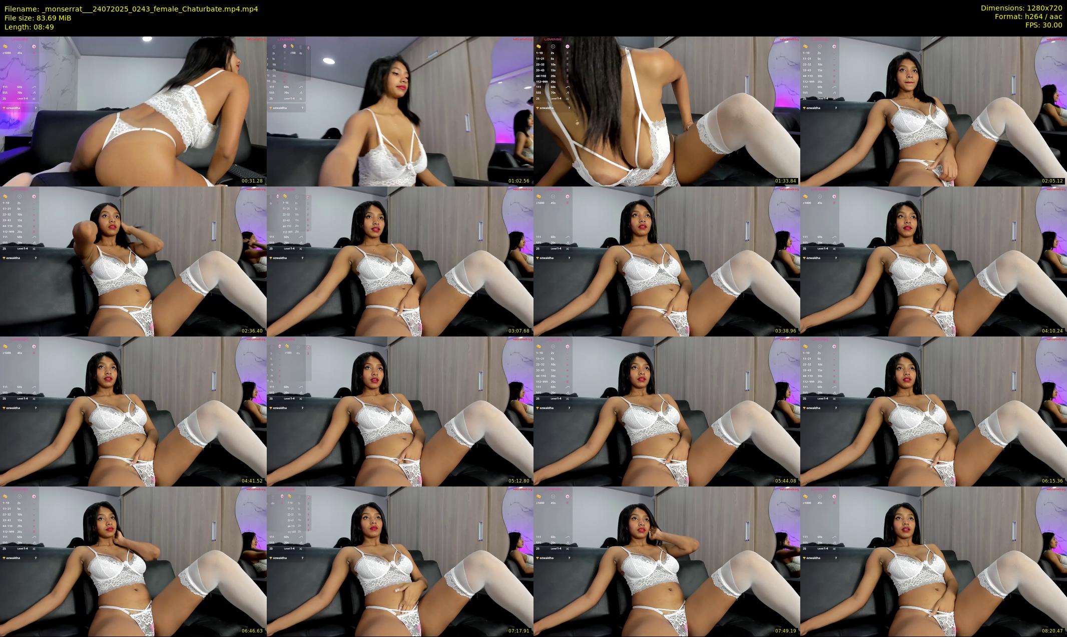 _monserrat__ — 9 minute Chaturbate female cam show recording, 720p, Jul 24, 2025