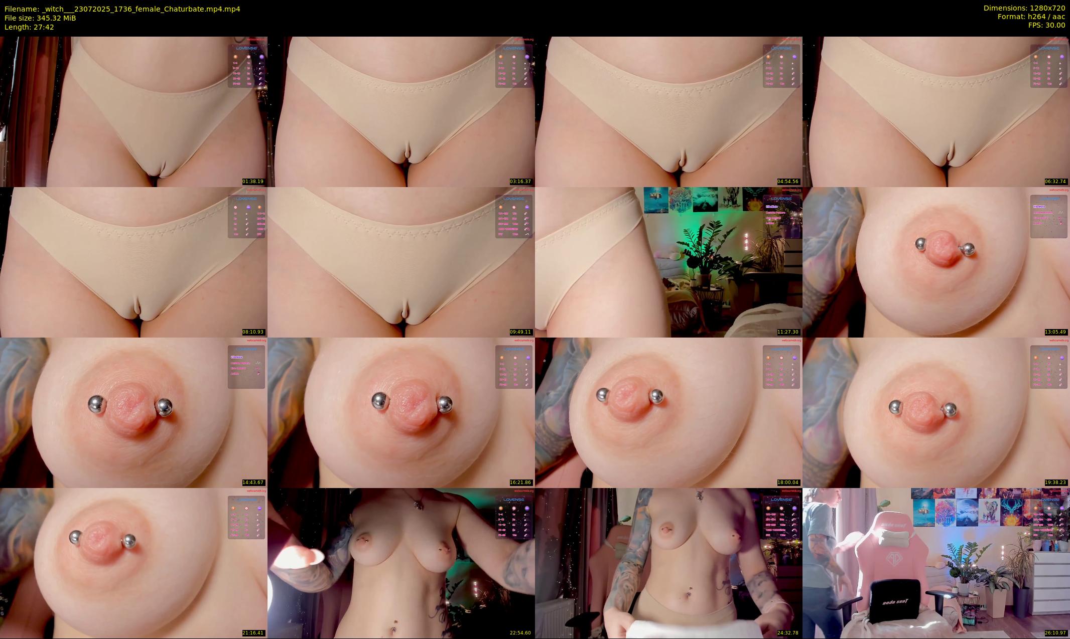 _witch__ — 28 minute Chaturbate female cam show recording, 720p, Jul 23, 2025