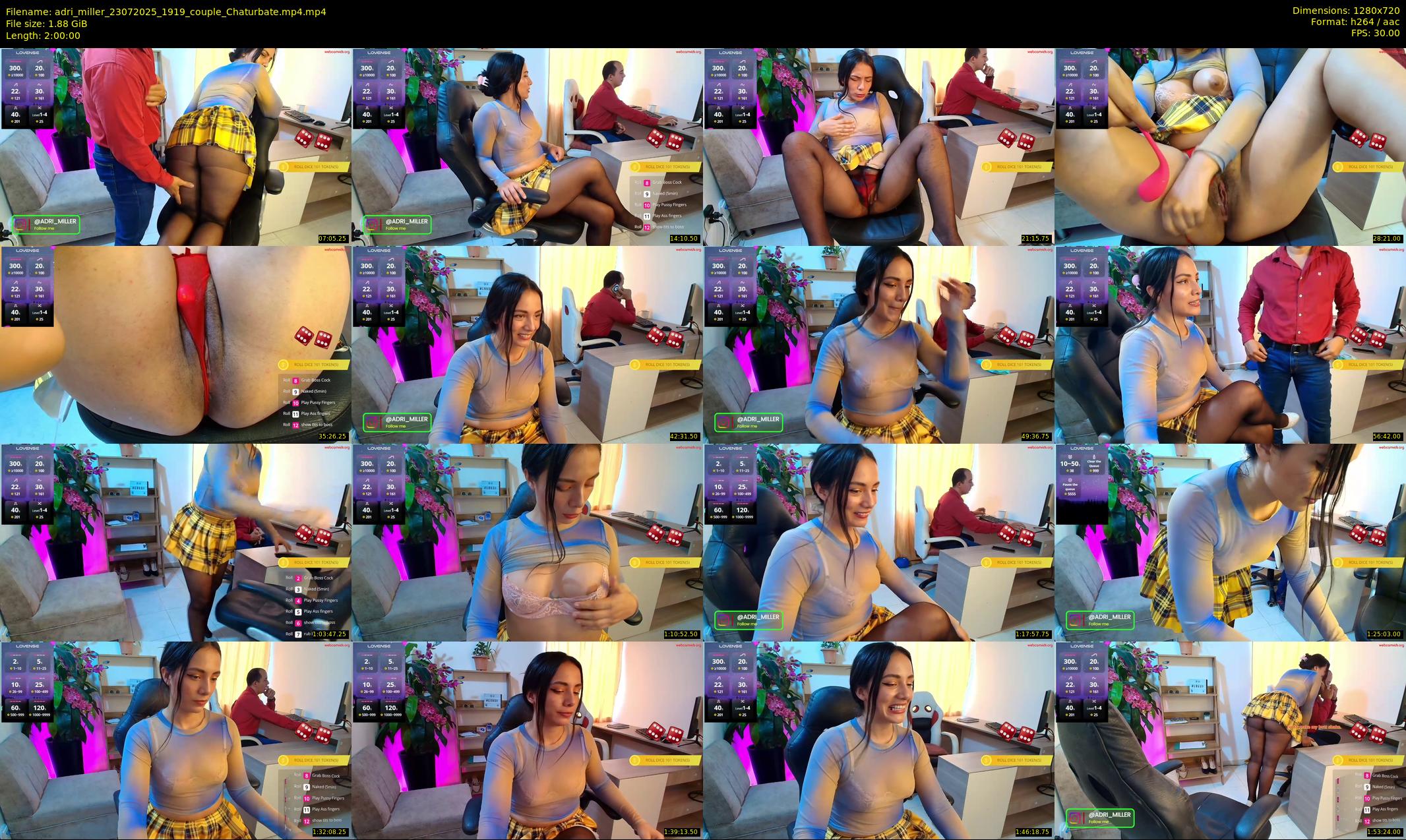 adri_miller — 120 minute Chaturbate couple cam show recording, 720p, Jul 23, 2025