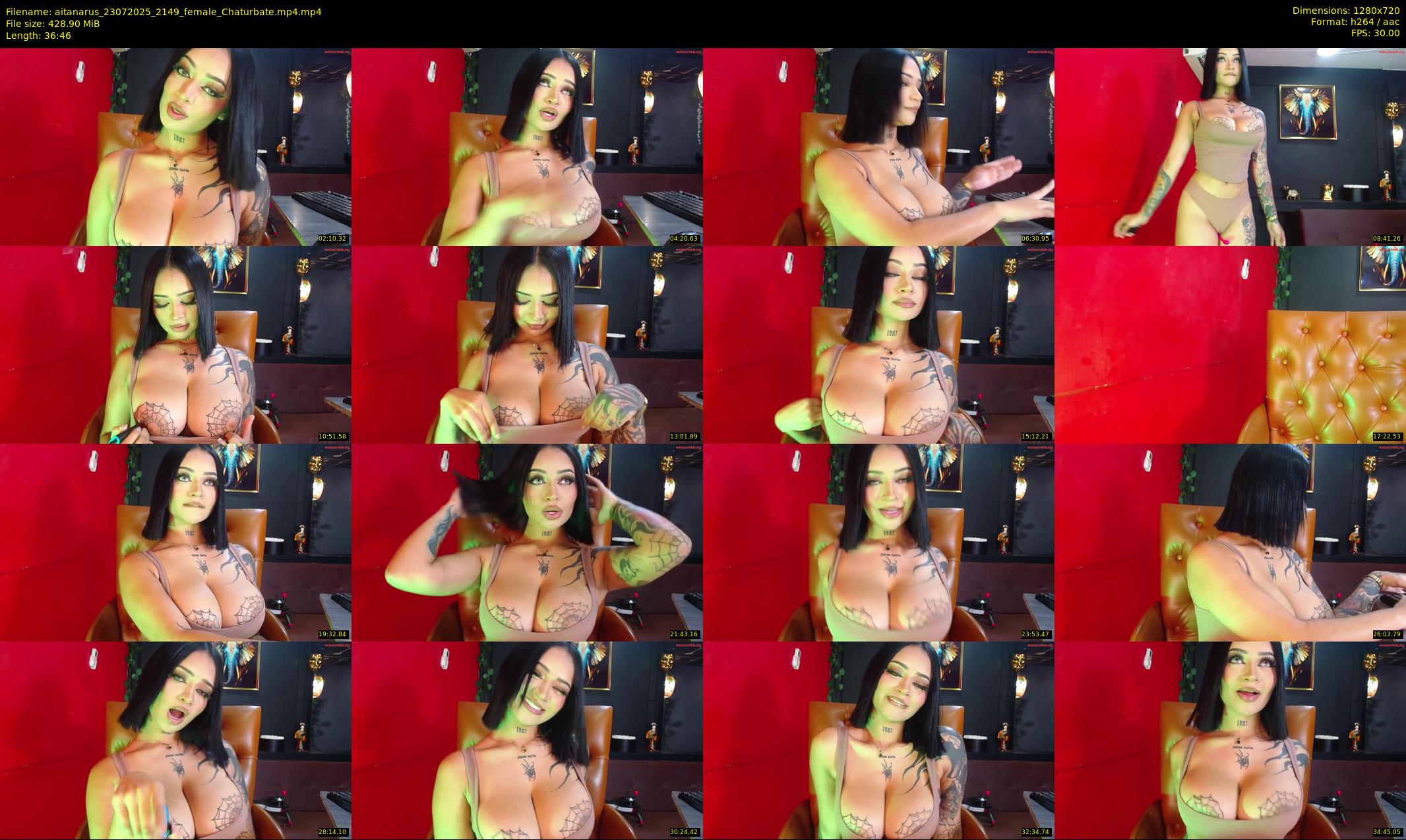 aitanarus — 37 minute Chaturbate female cam show recording, 720p, Jul 23, 2025
