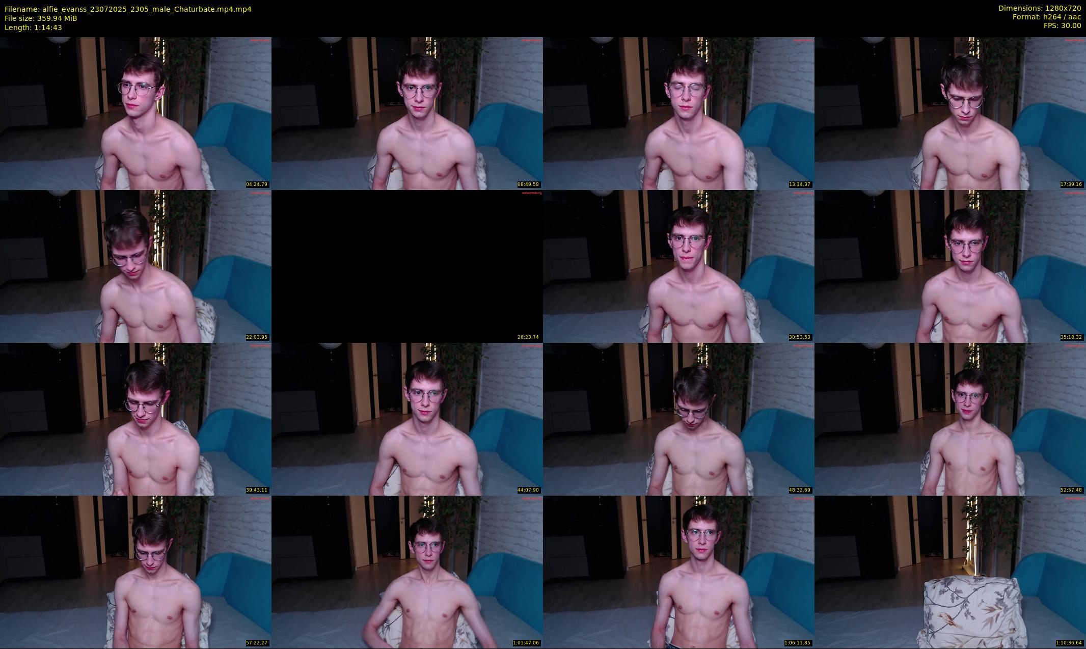 alfie_evanss — 75 minute Chaturbate male cam show recording, 720p, Jul 23, 2025