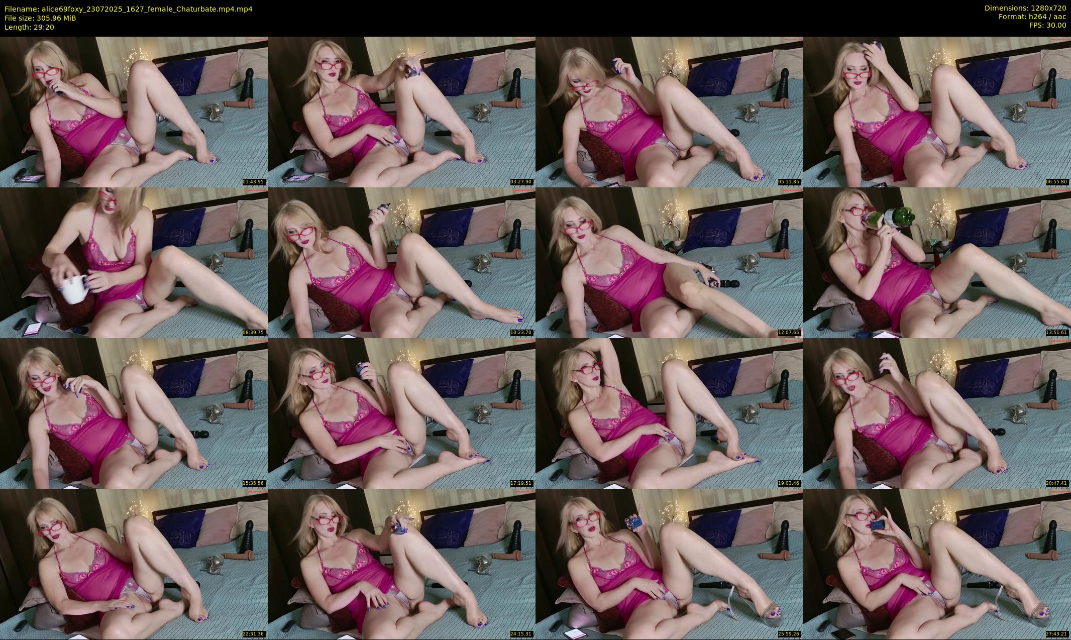 alice69foxy — 30 minute Chaturbate female cam show recording, 720p, Jul 23, 2025