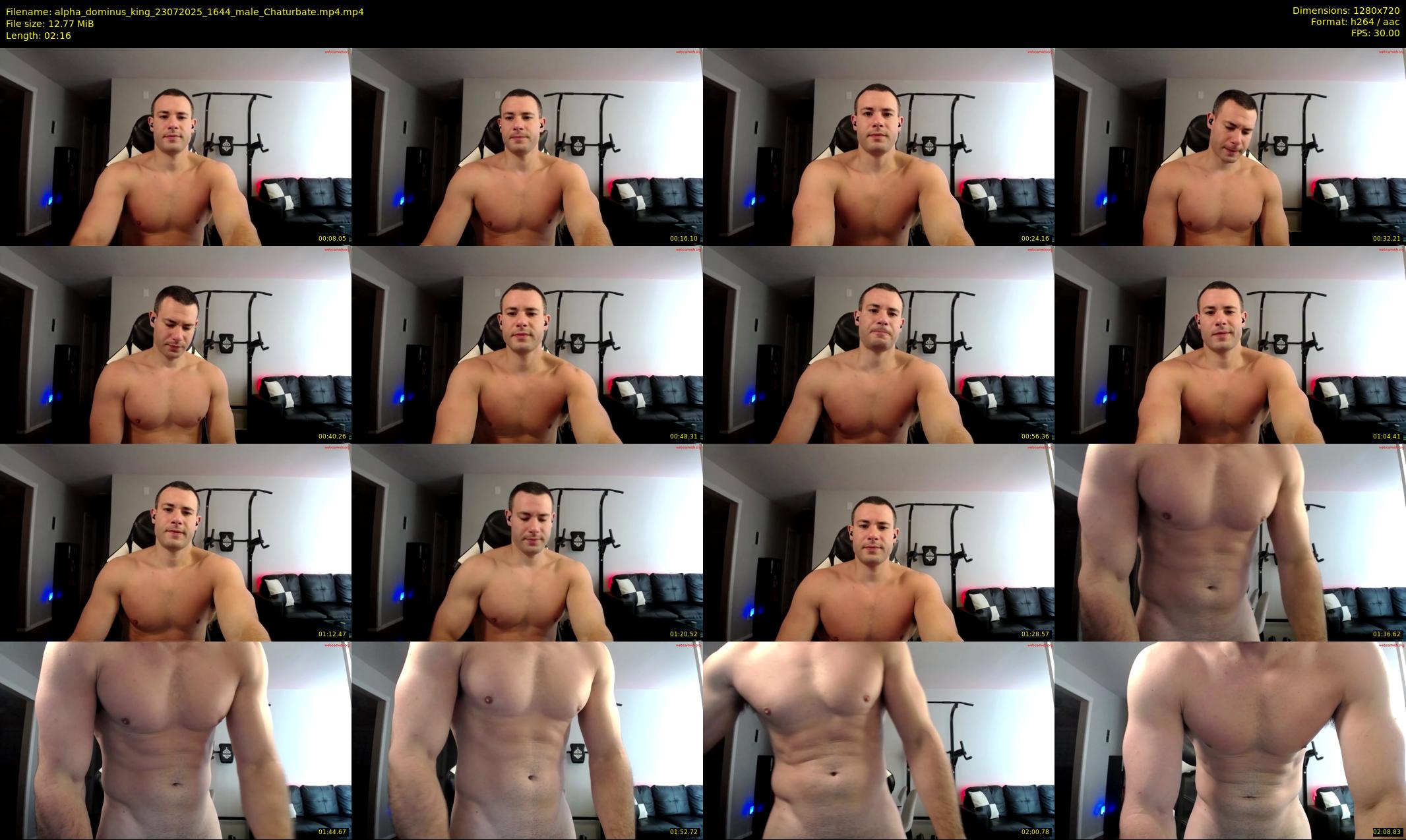 alpha_dominus_king — 3 minute Chaturbate male cam show recording, 720p, Jul 23, 2025