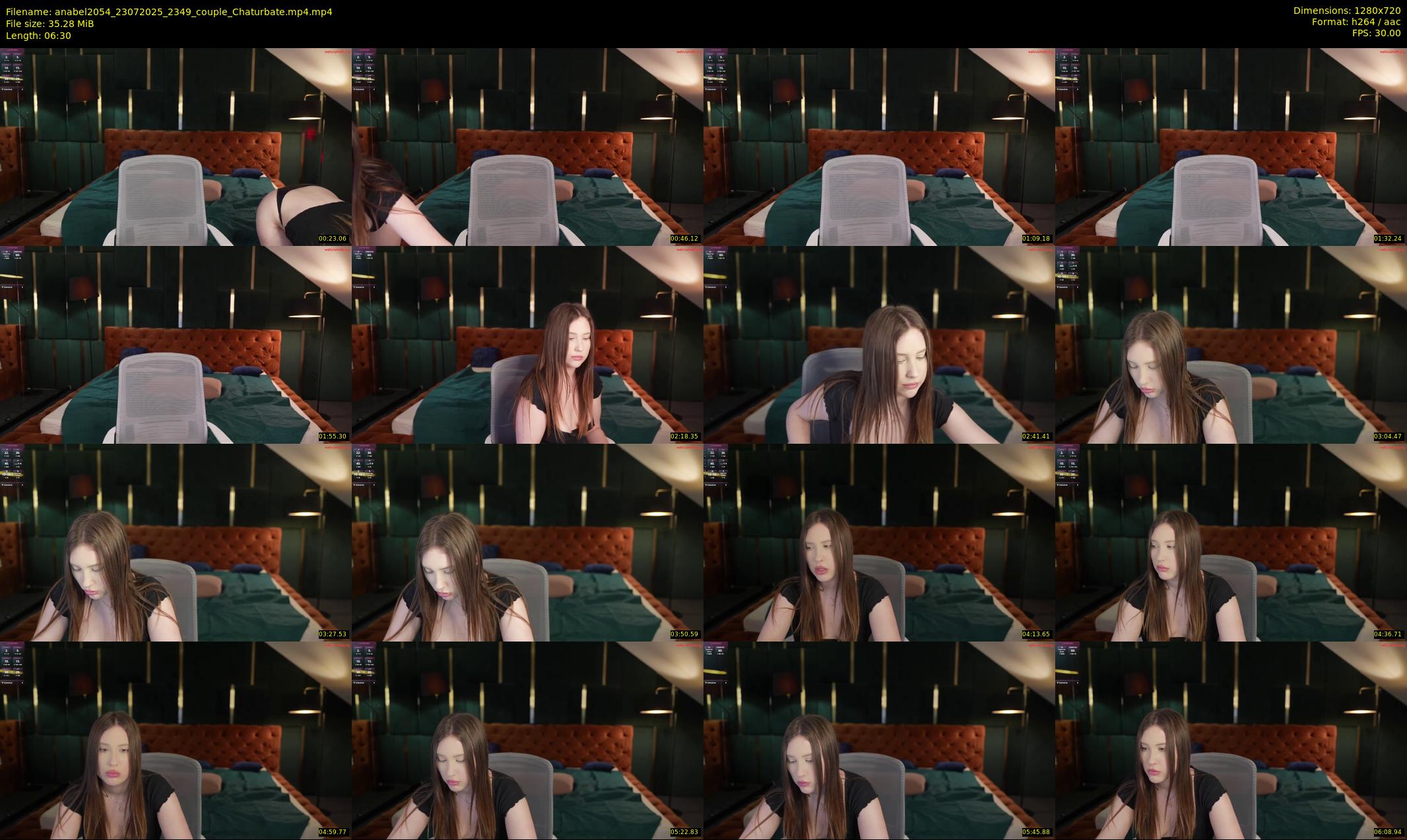 anabel2054 — 7 minute Chaturbate female cam show recording, 720p, Jul 23, 2025