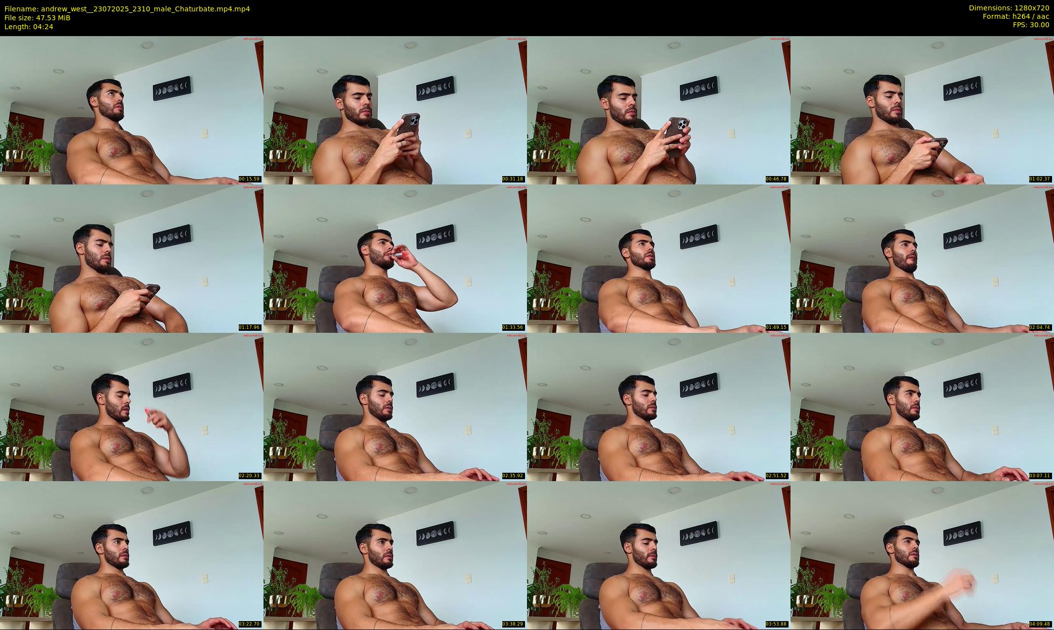 andrew_west_ — 5 minute Chaturbate male cam show recording, 720p, Jul 23, 2025