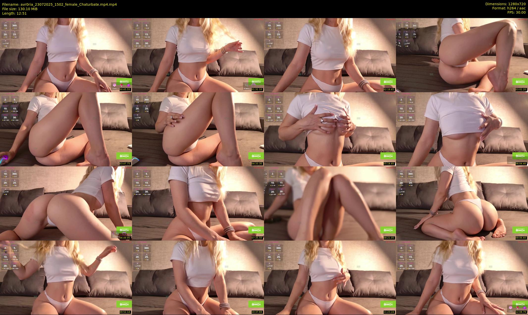 avr0ria — 13 minute Chaturbate female cam show recording, 720p, Jul 23, 2025