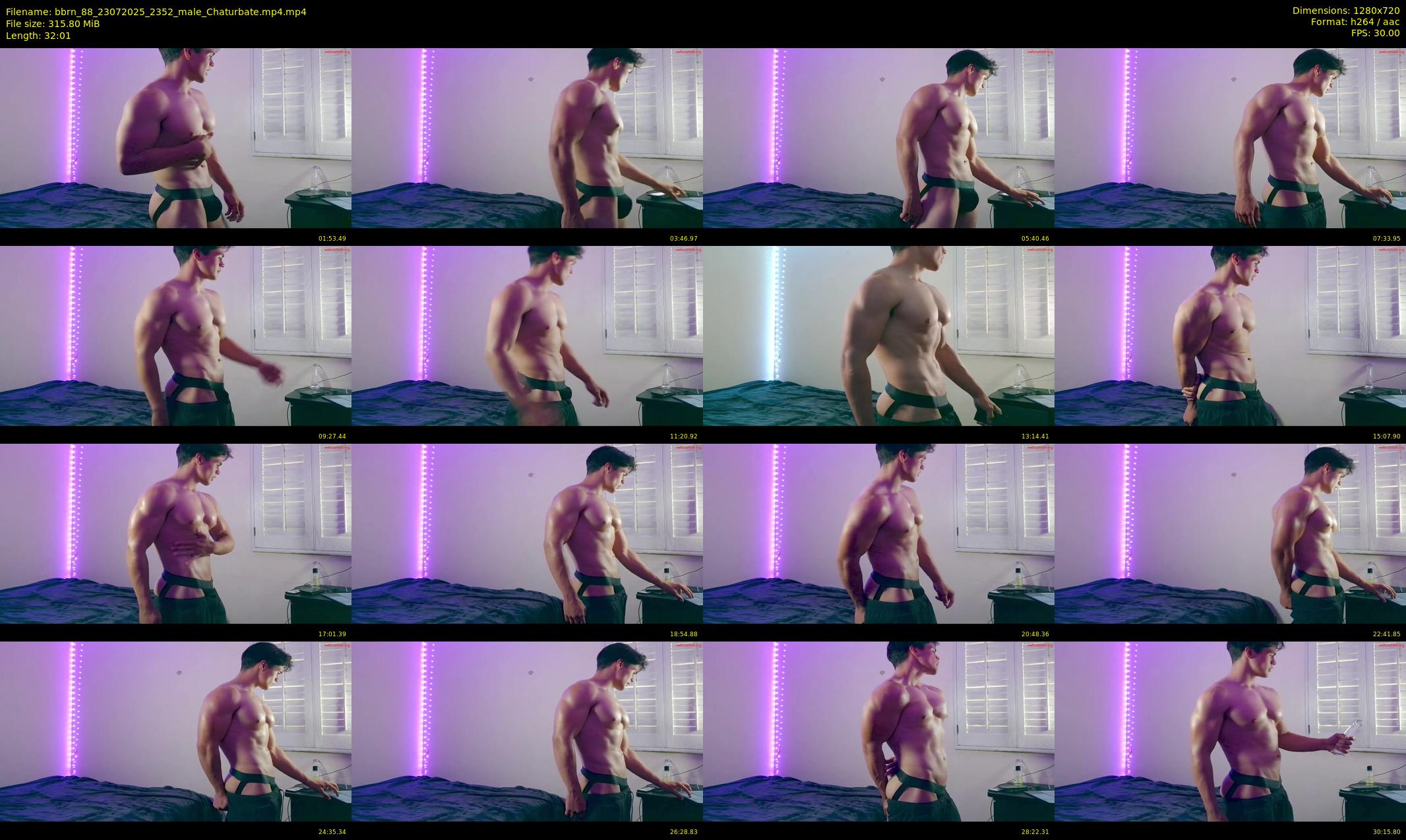 bbrn_88 — 33 minute Chaturbate male cam show recording, 720p, Jul 23, 2025