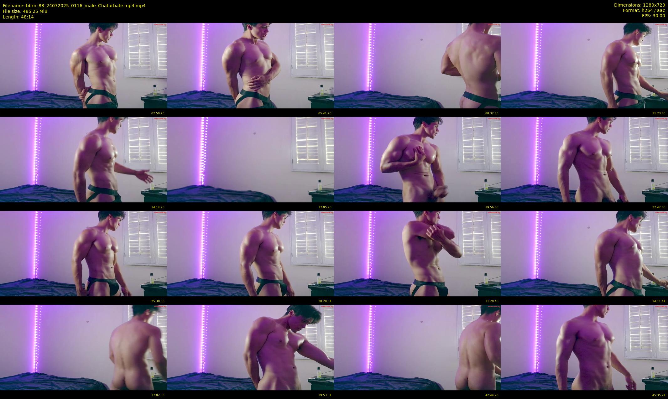 bbrn_88 — 49 minute Chaturbate male cam show recording, 720p, Jul 24, 2025