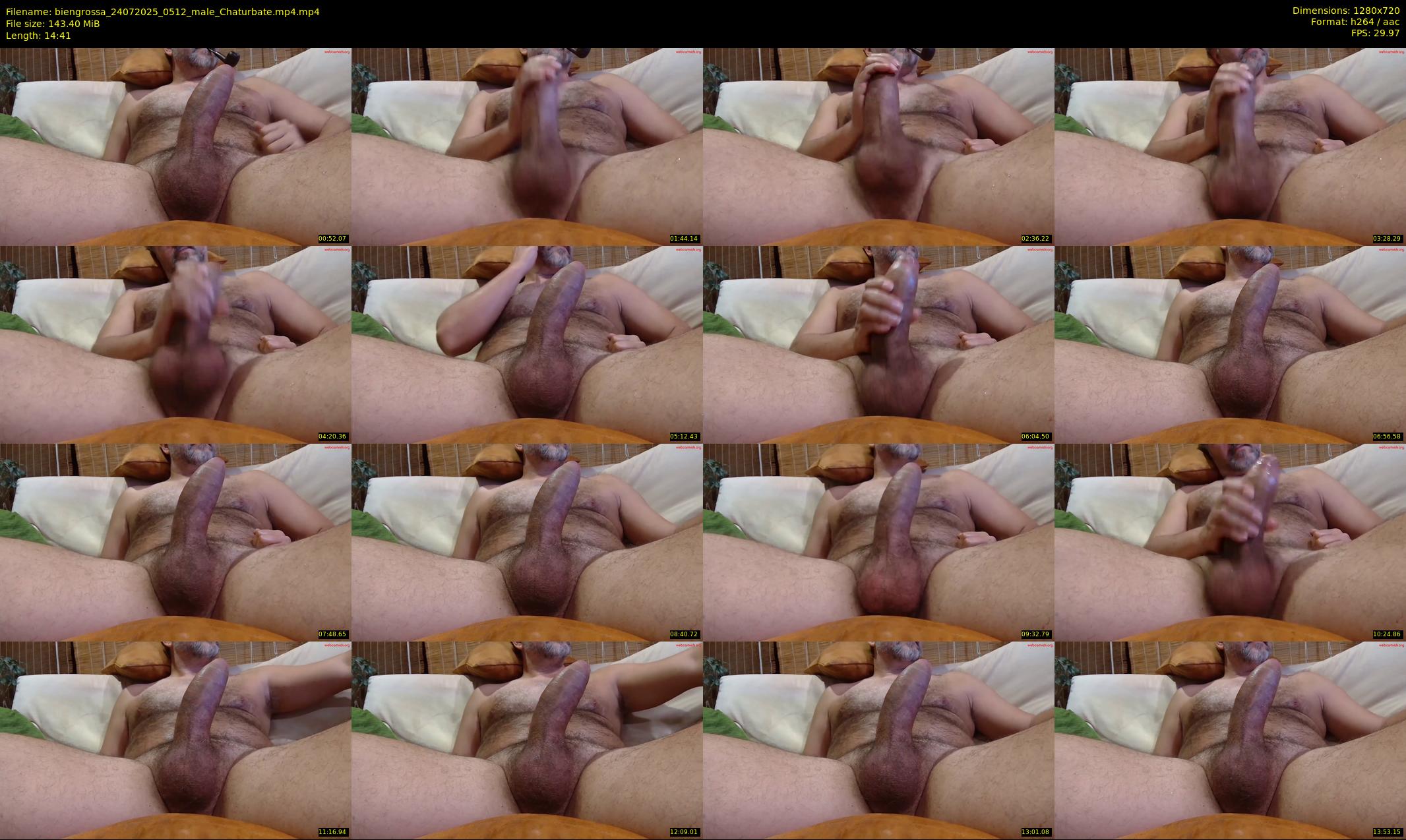 biengrossa — 15 minute Chaturbate male cam show recording, 720p, Jul 24, 2025
