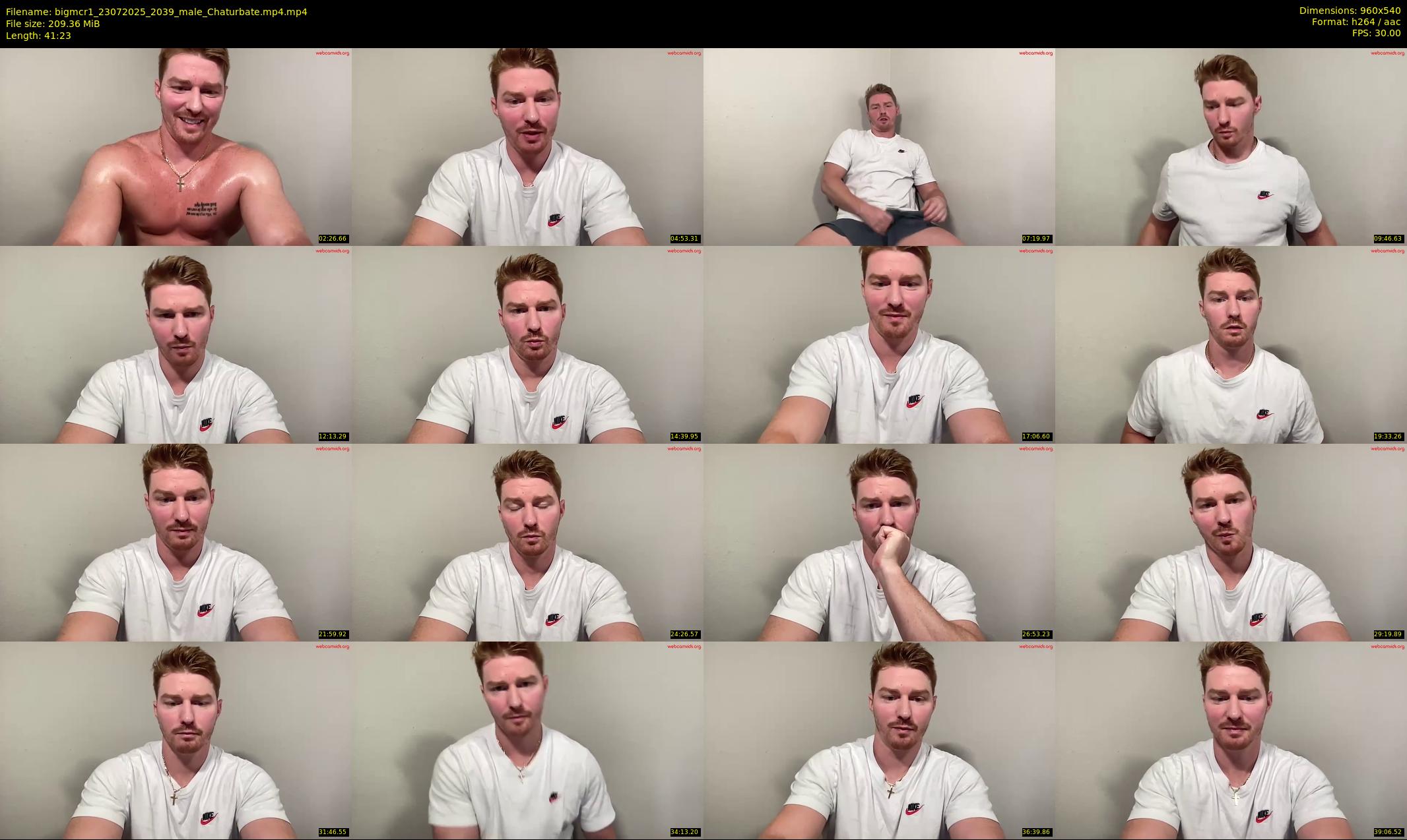 bigmcr1 — 42 minute Chaturbate male cam show recording, 480p, Jul 23, 2025