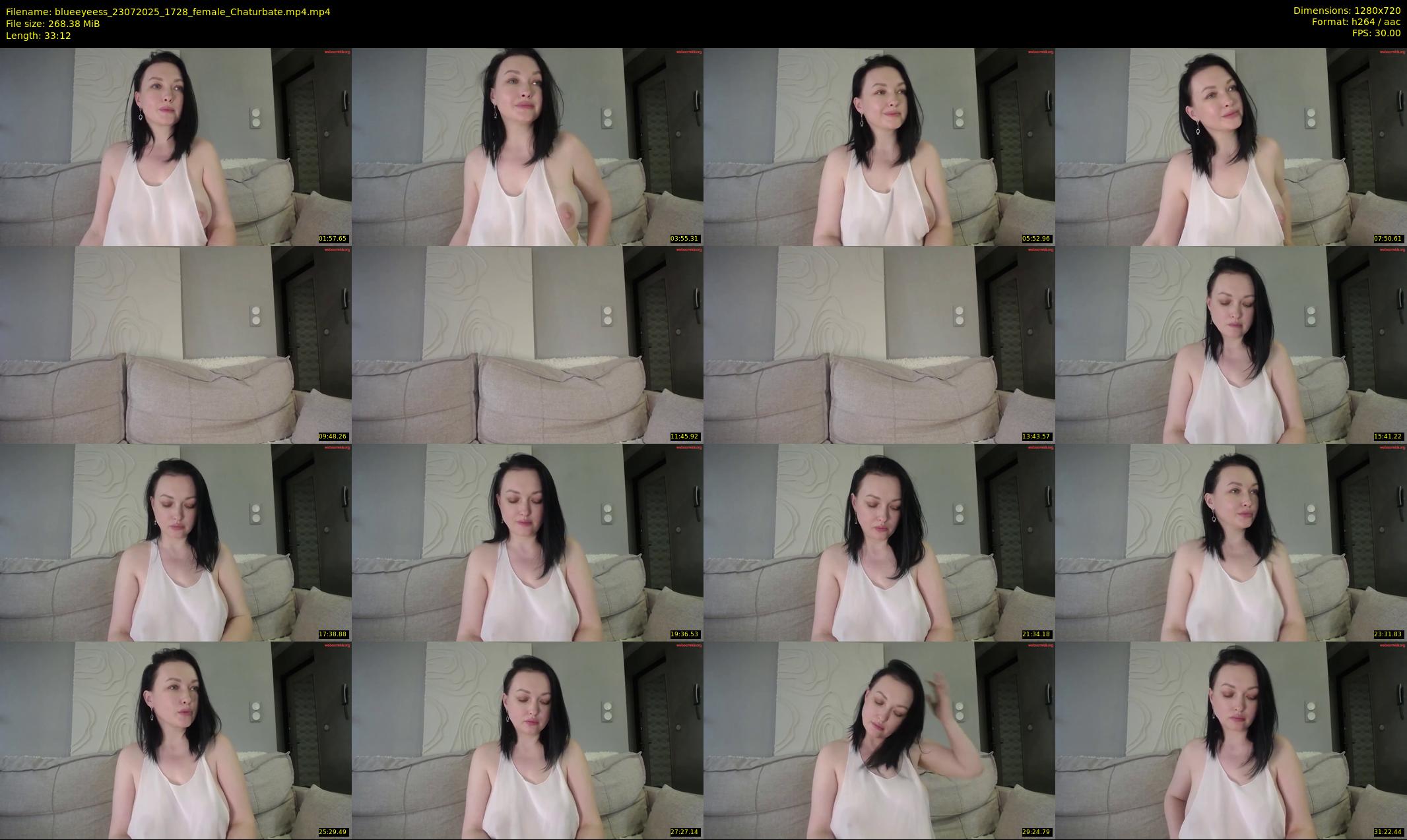 blueeyeess — 34 minute Chaturbate female cam show recording, 720p, Jul 23, 2025
