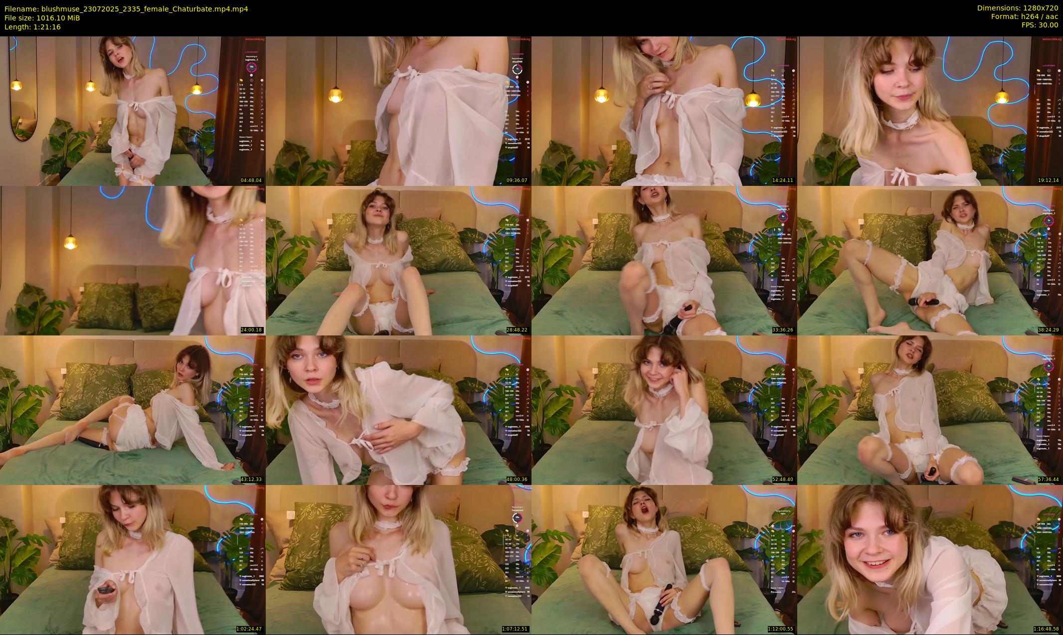 blushmuse — 82 minute Chaturbate female cam show recording, 720p, Jul 23, 2025
