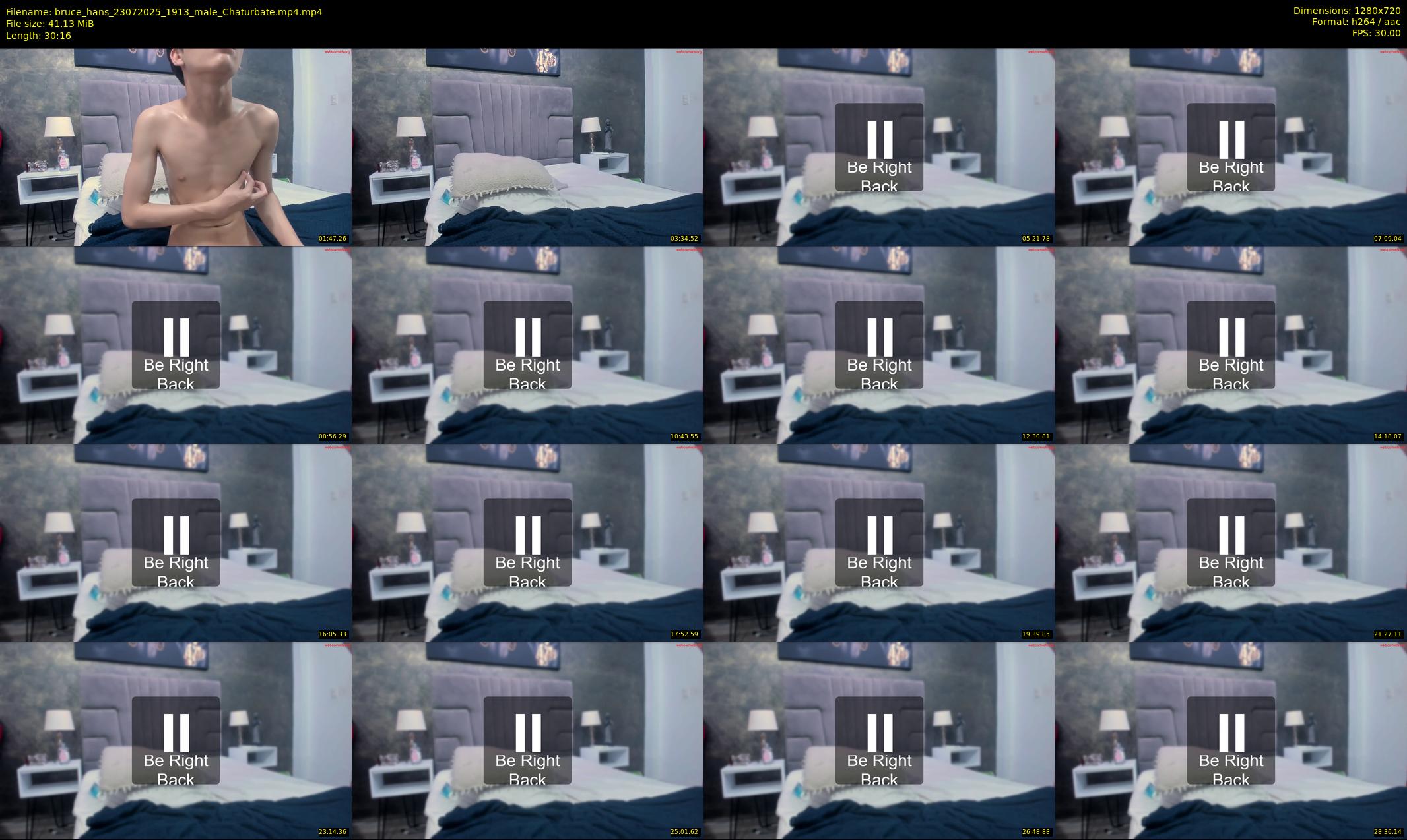 bruce_hans — 31 minute Chaturbate male cam show recording, 720p, Jul 23, 2025