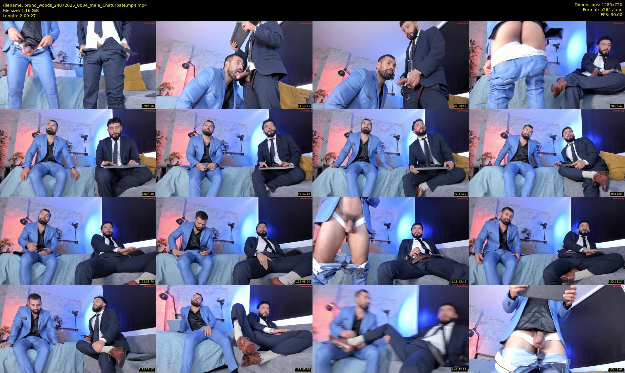 bruno_woods — 121 minute Chaturbate male cam show recording, 720p, Jul 24, 2025