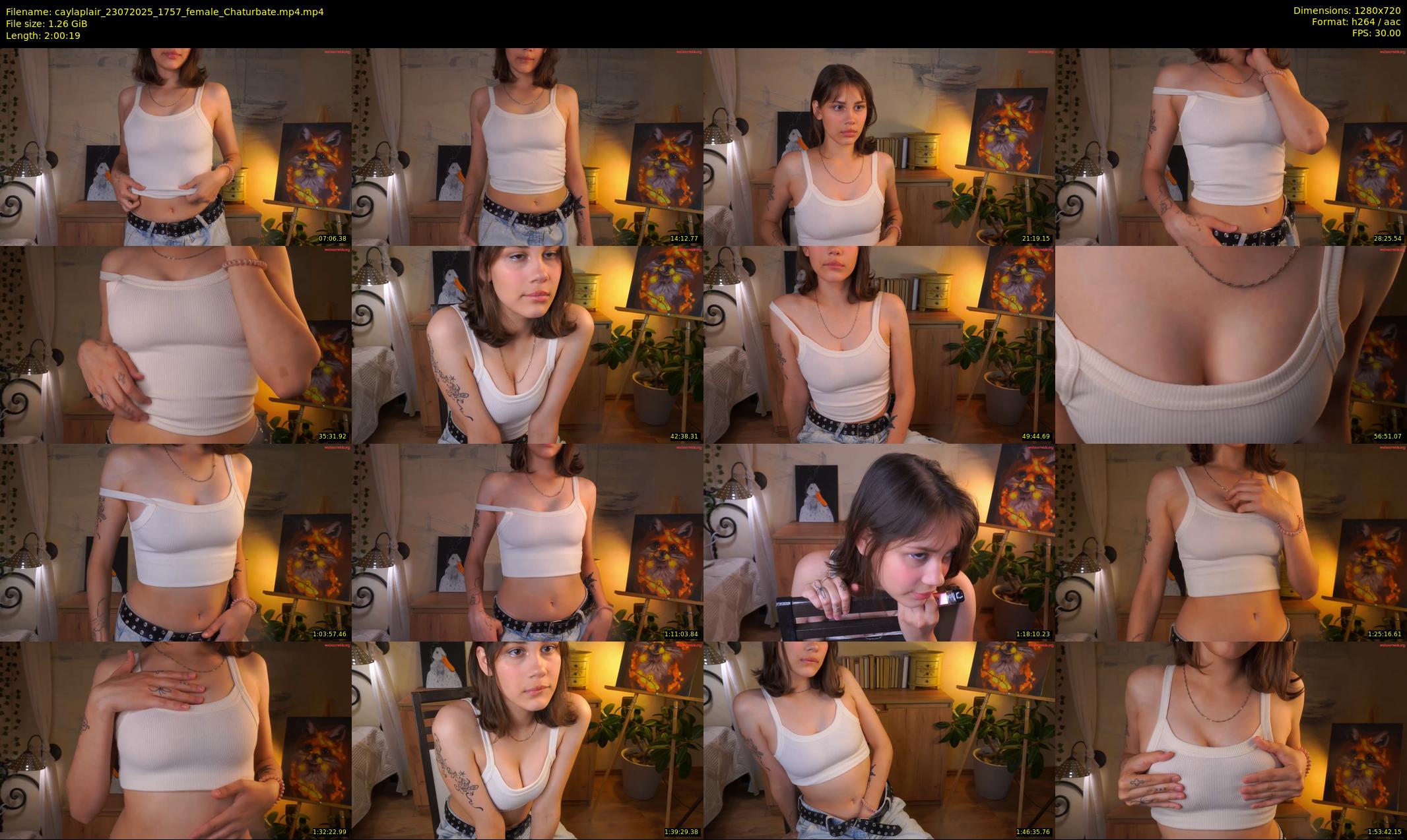 caylaplair — 121 minute Chaturbate female cam show recording, 720p, Jul 23, 2025