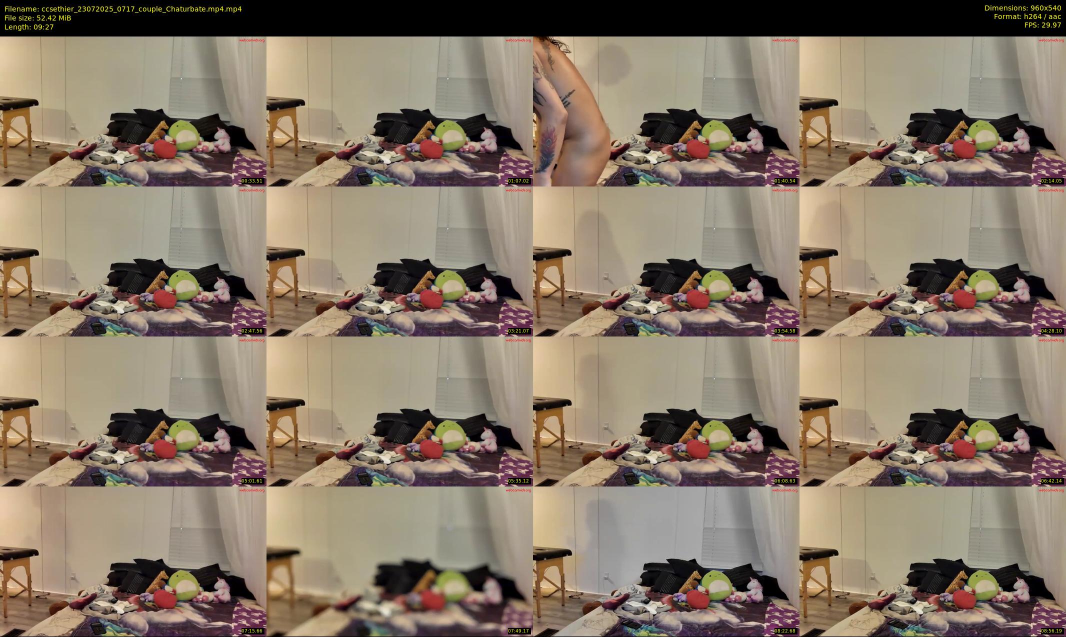 ccsethier — 10 minute Chaturbate couple cam show recording, 480p, Jul 23, 2025
