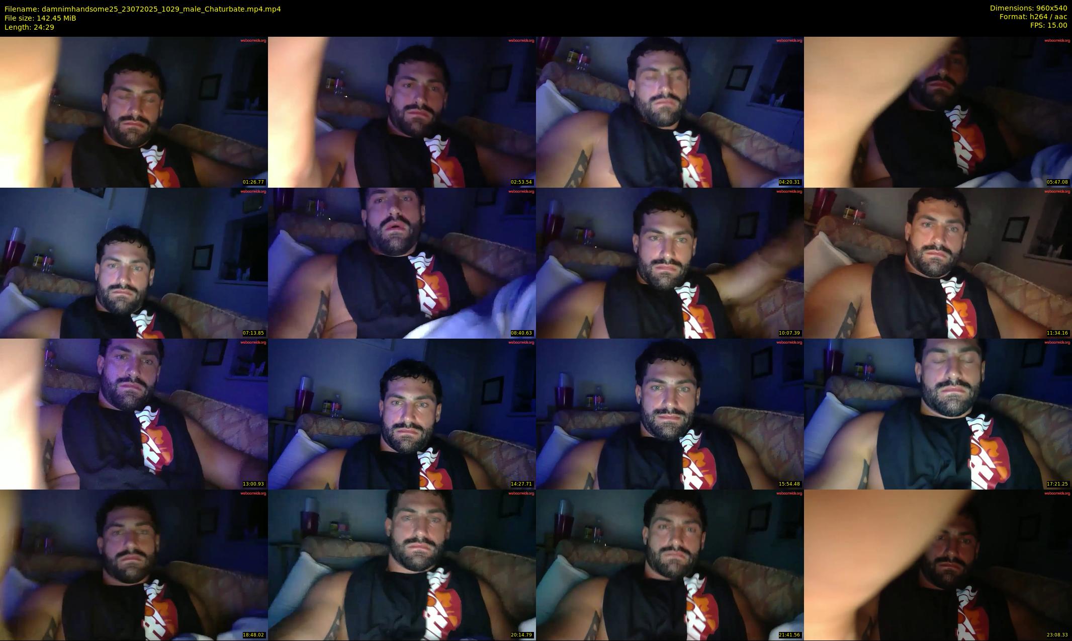 damnimhandsome25 — 25 minute Chaturbate male cam show recording, 480p, Jul 23, 2025