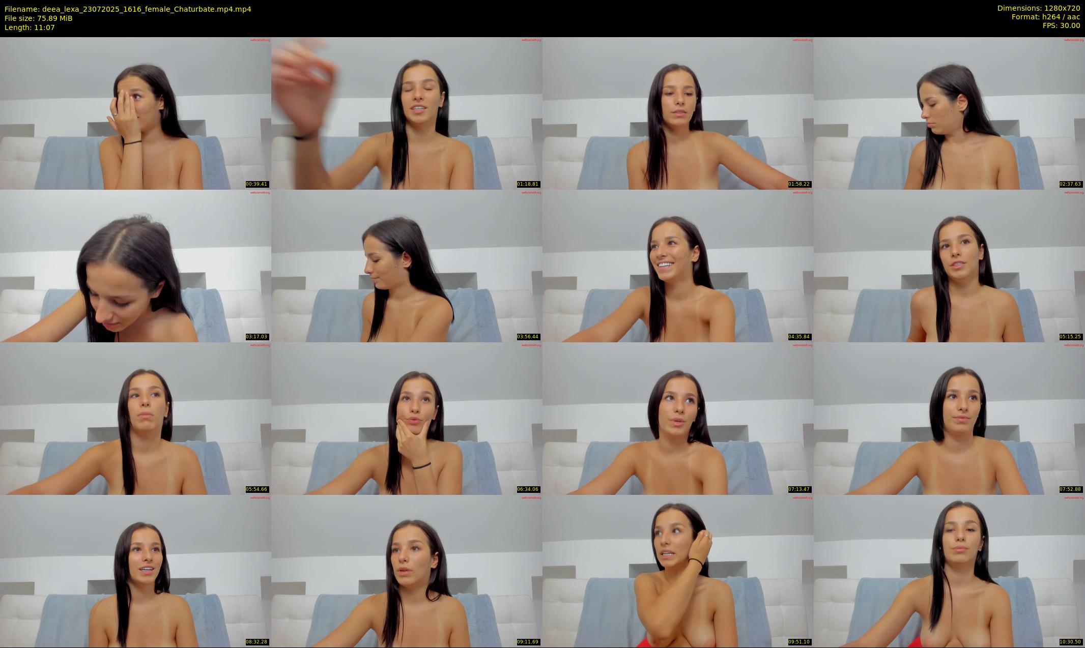 deea_lexa — 12 minute Chaturbate female cam show recording, 720p, Jul 23, 2025