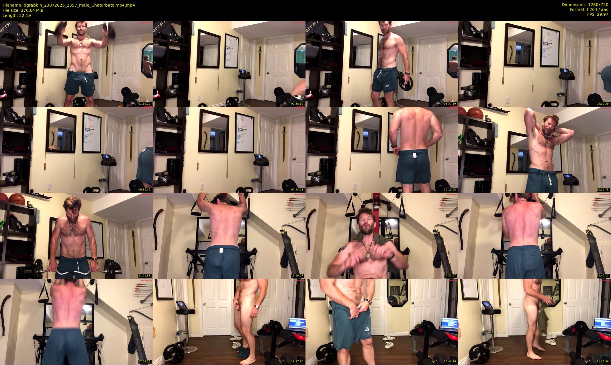 dgrabbin — 23 minute Chaturbate male cam show recording, 720p, Jul 23, 2025