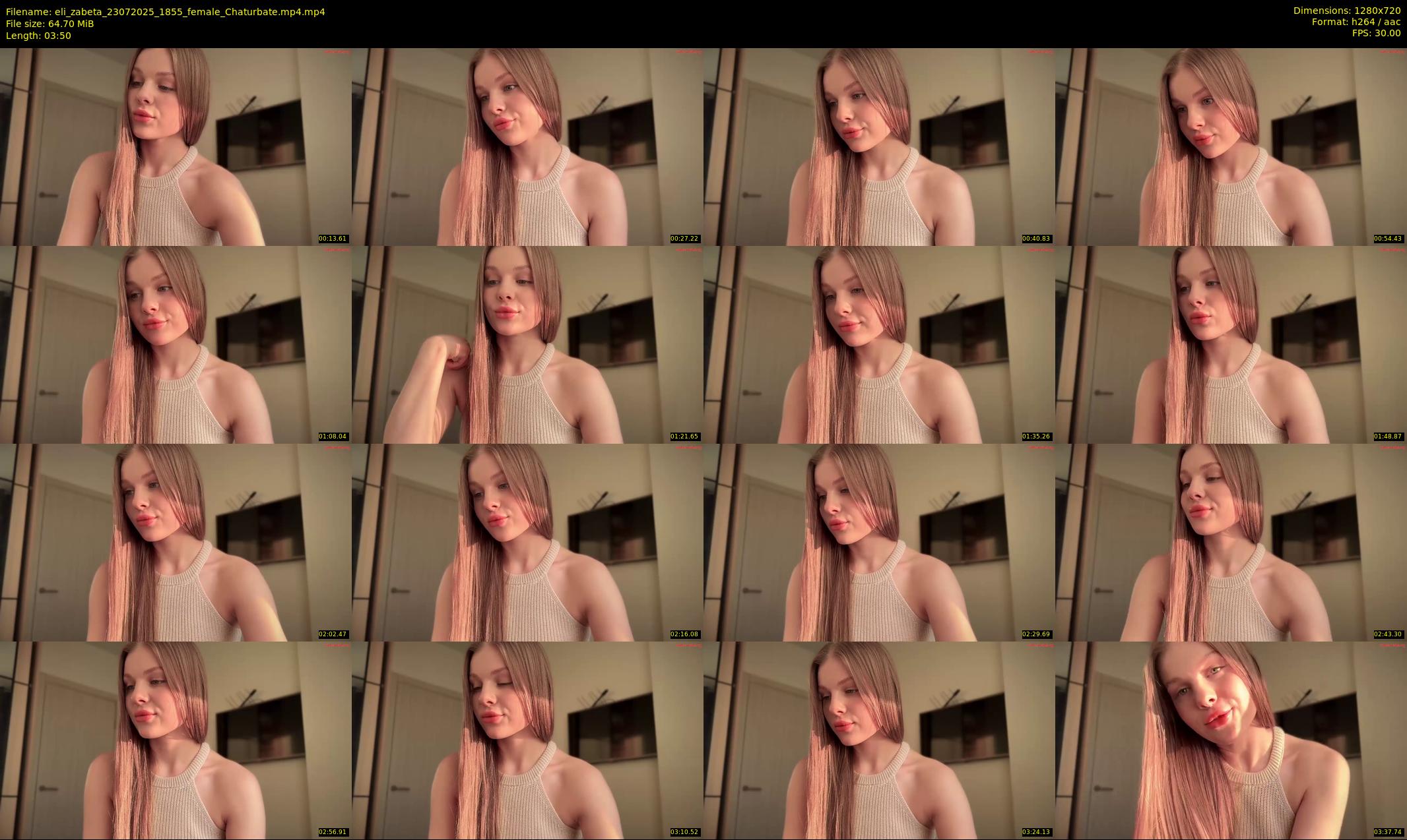 eli_zabeta — 4 minute Chaturbate female cam show recording, 720p, Jul 23, 2025