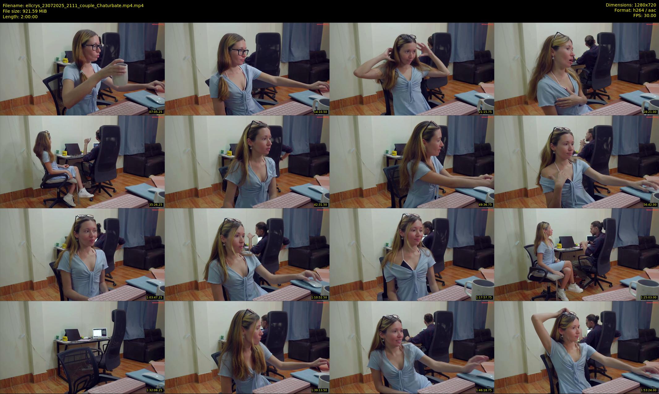 ellcrys — 120 minute Chaturbate couple cam show recording, 720p, Jul 23, 2025