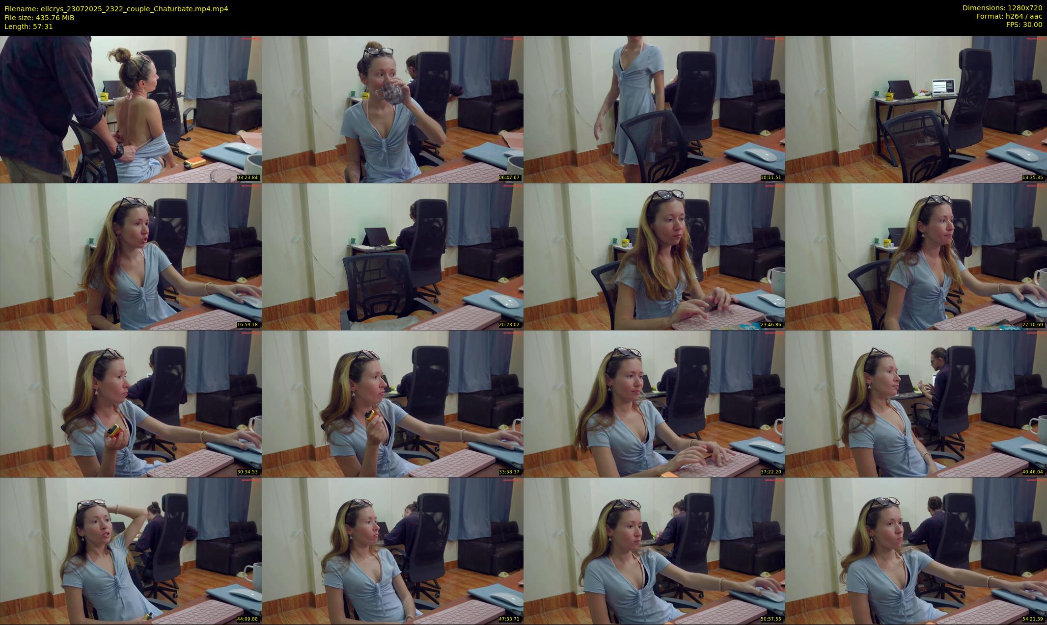 ellcrys — 58 minute Chaturbate couple cam show recording, 720p, Jul 23, 2025