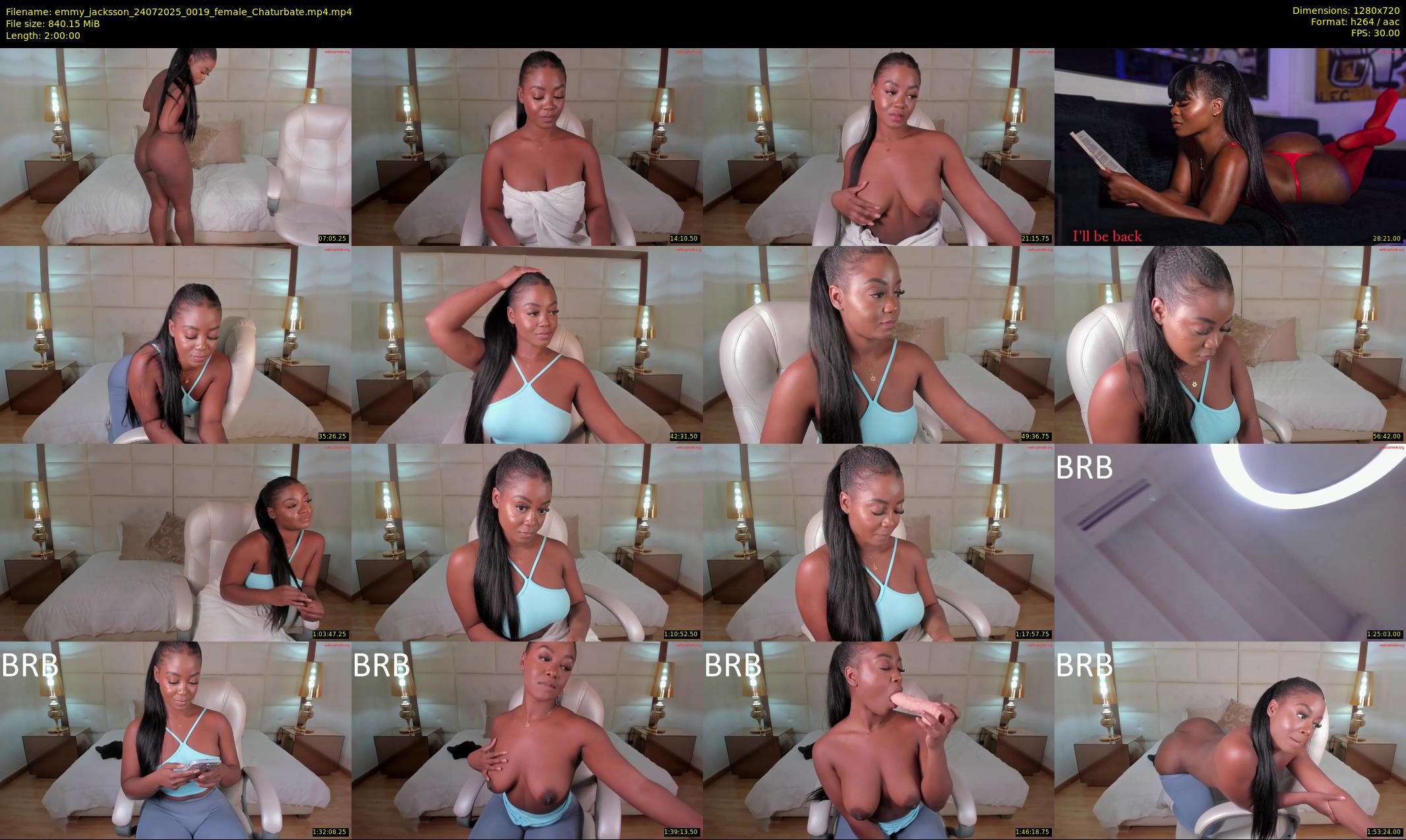 emmy_jacksson — 120 minute Chaturbate female cam show recording, 720p, Jul 24, 2025