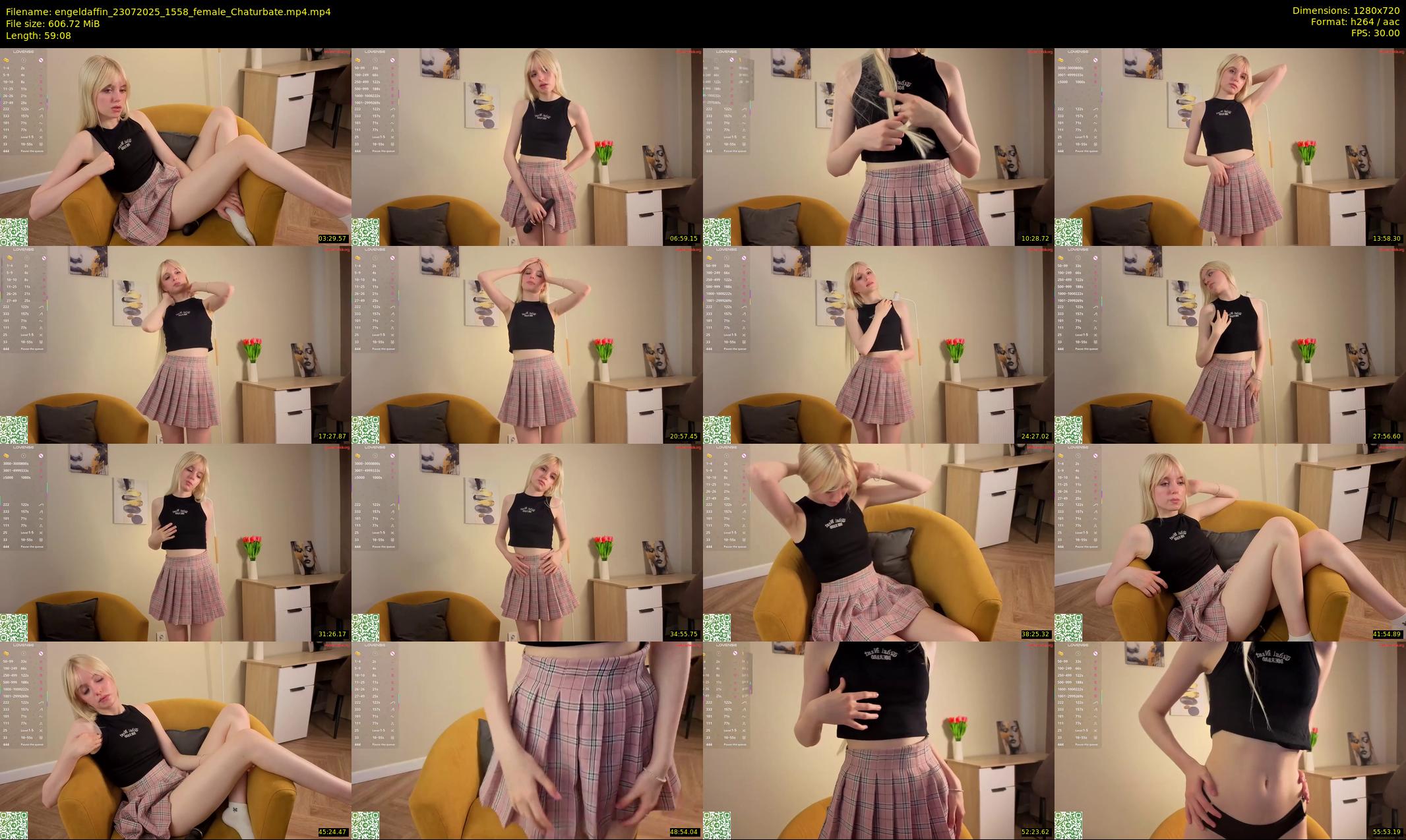 engeldaffin — 60 minute Chaturbate female cam show recording, 720p, Jul 23, 2025