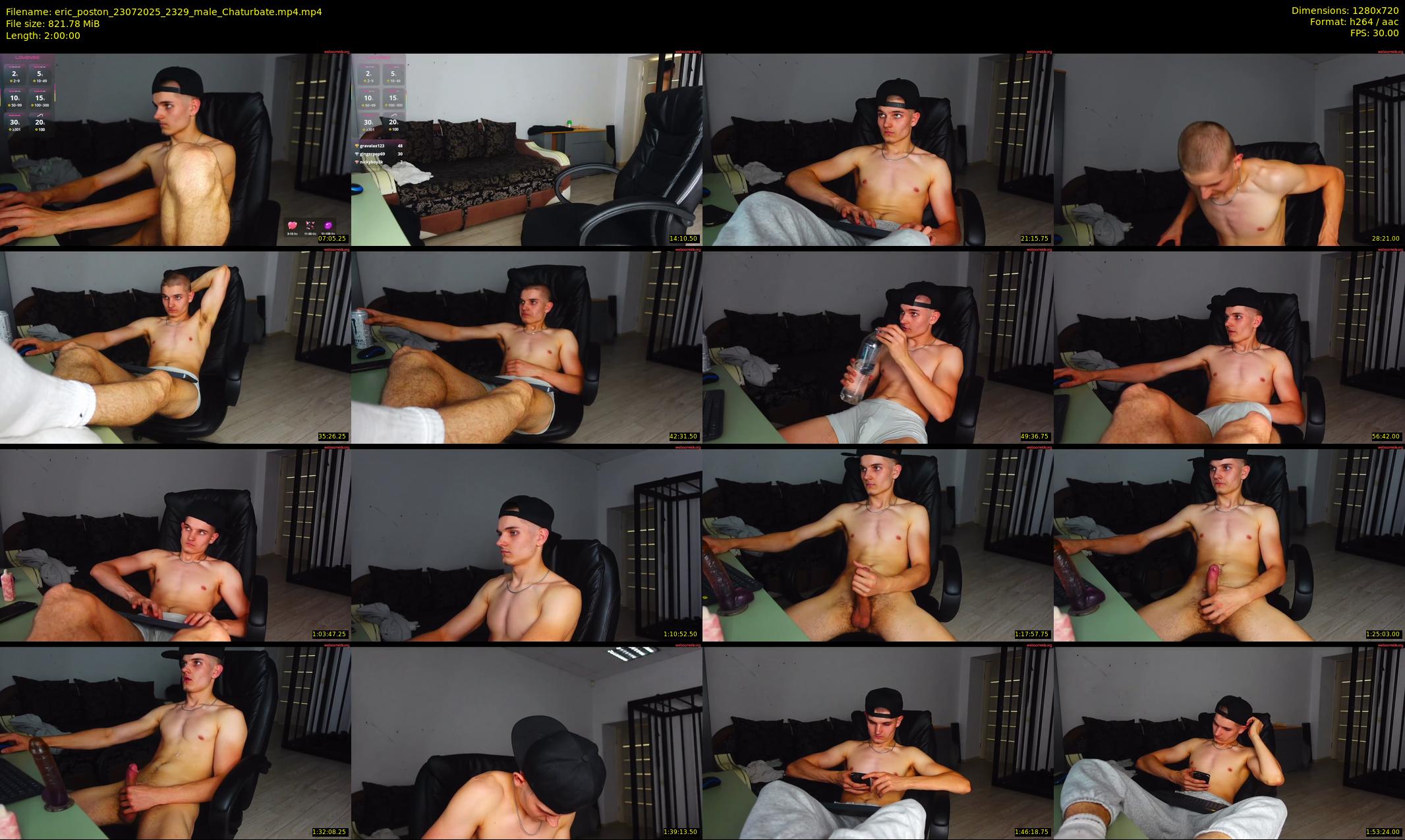 eric_poston — 120 minute Chaturbate male cam show recording, 720p, Jul 23, 2025