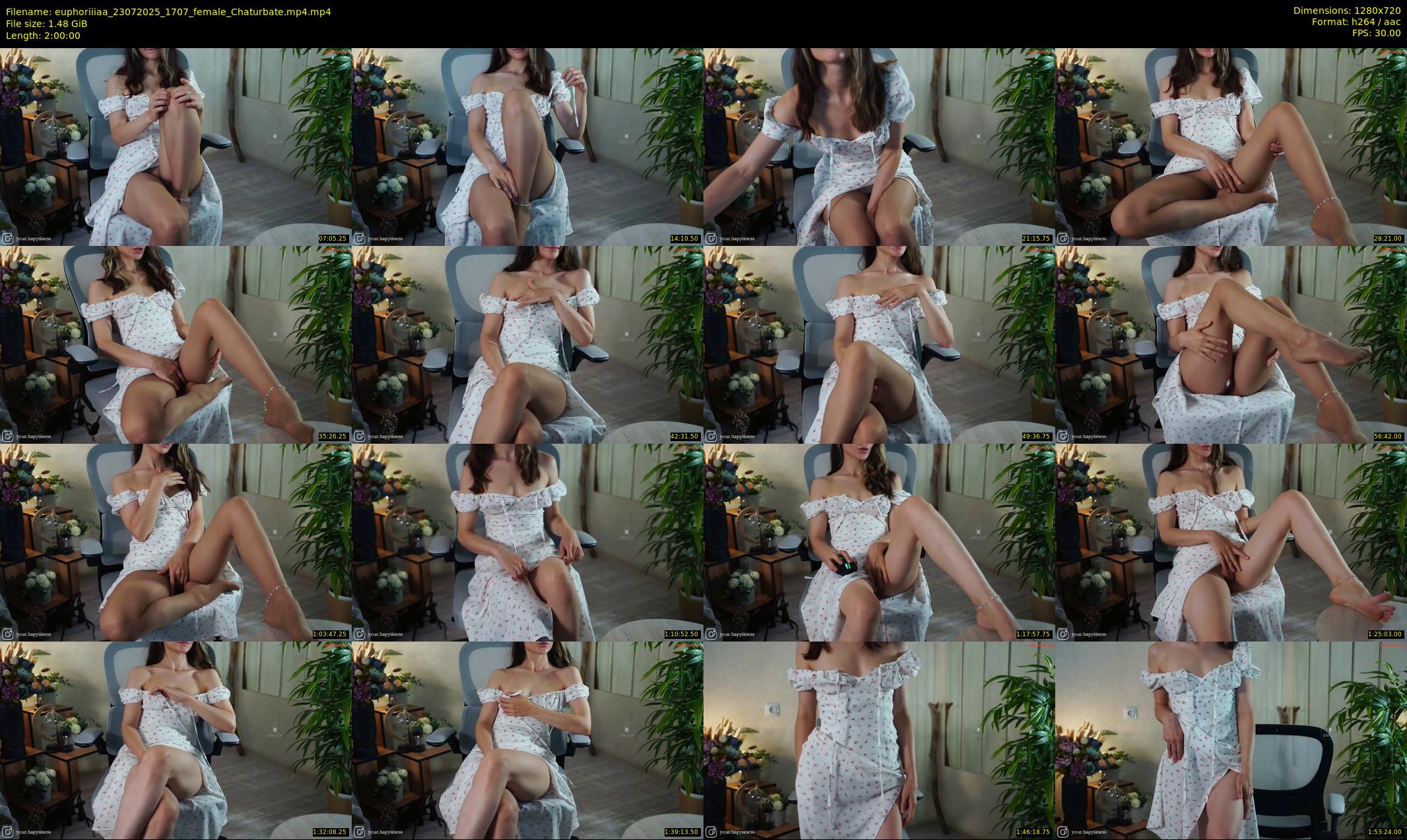 euphoriiiaa — 120 minute Chaturbate female cam show recording, 720p, Jul 23, 2025